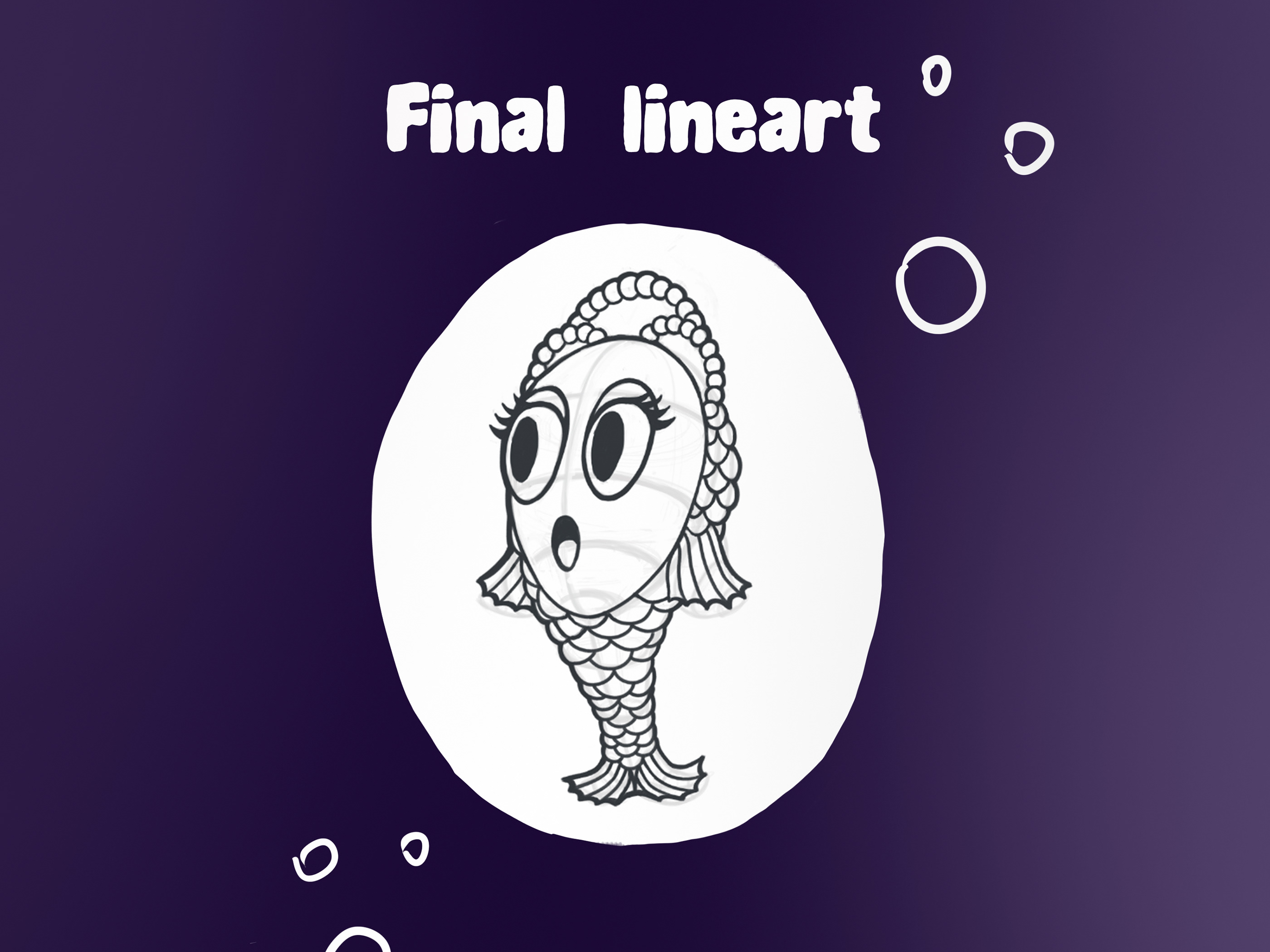 Fish princess — Изображение №3 — Иллюстрация на Dprofile