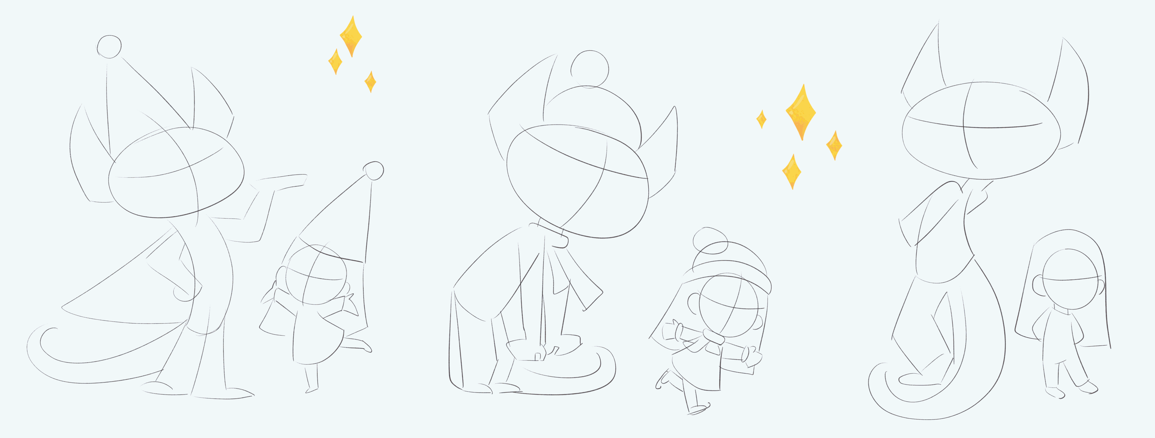 Character design for the New Year — Изображение №2 — Брендинг, Иллюстрация на Dprofile