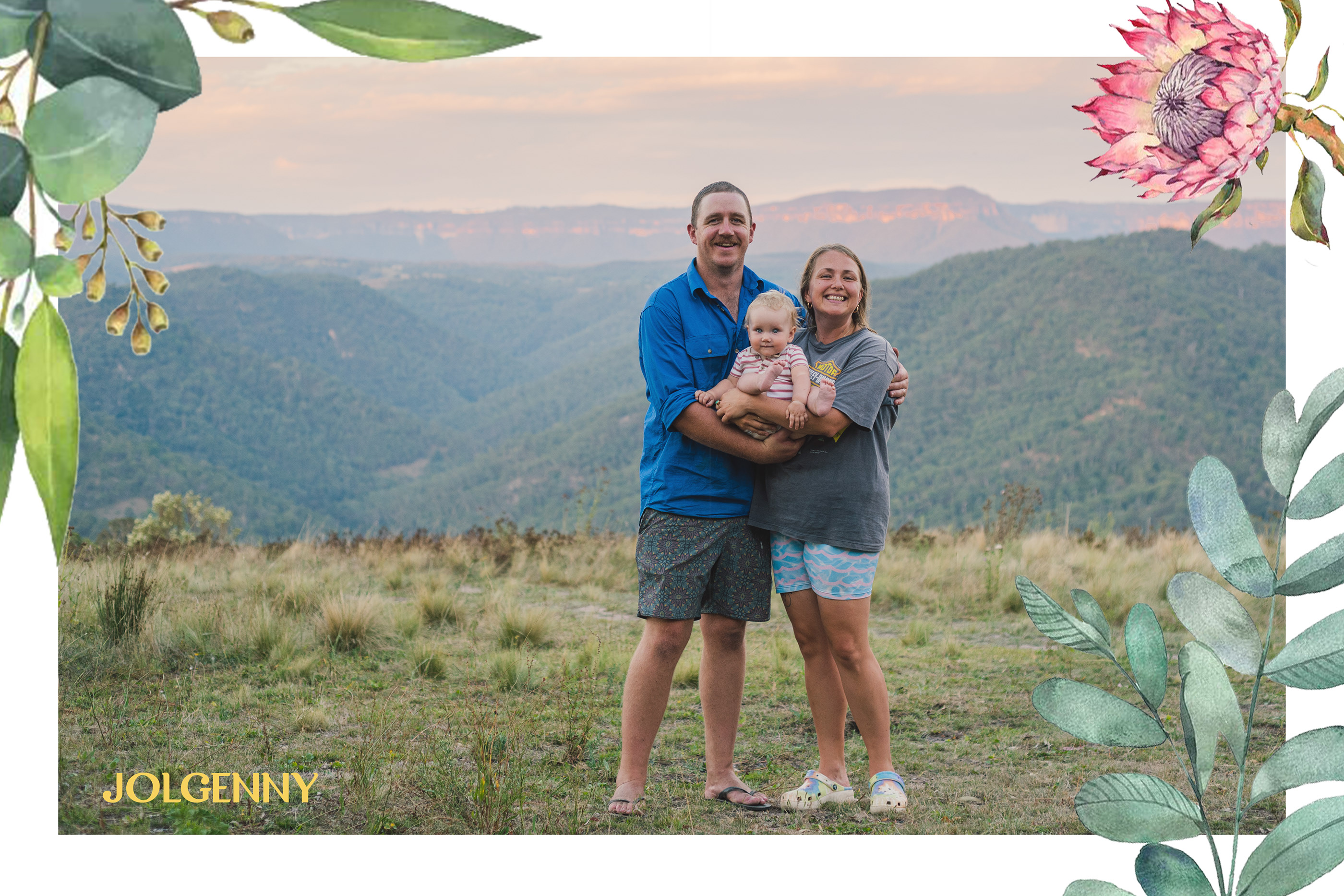 Bottle sticker for australian couple's Anniversary — Изображение №3 — Иллюстрация, Графика на Dprofile