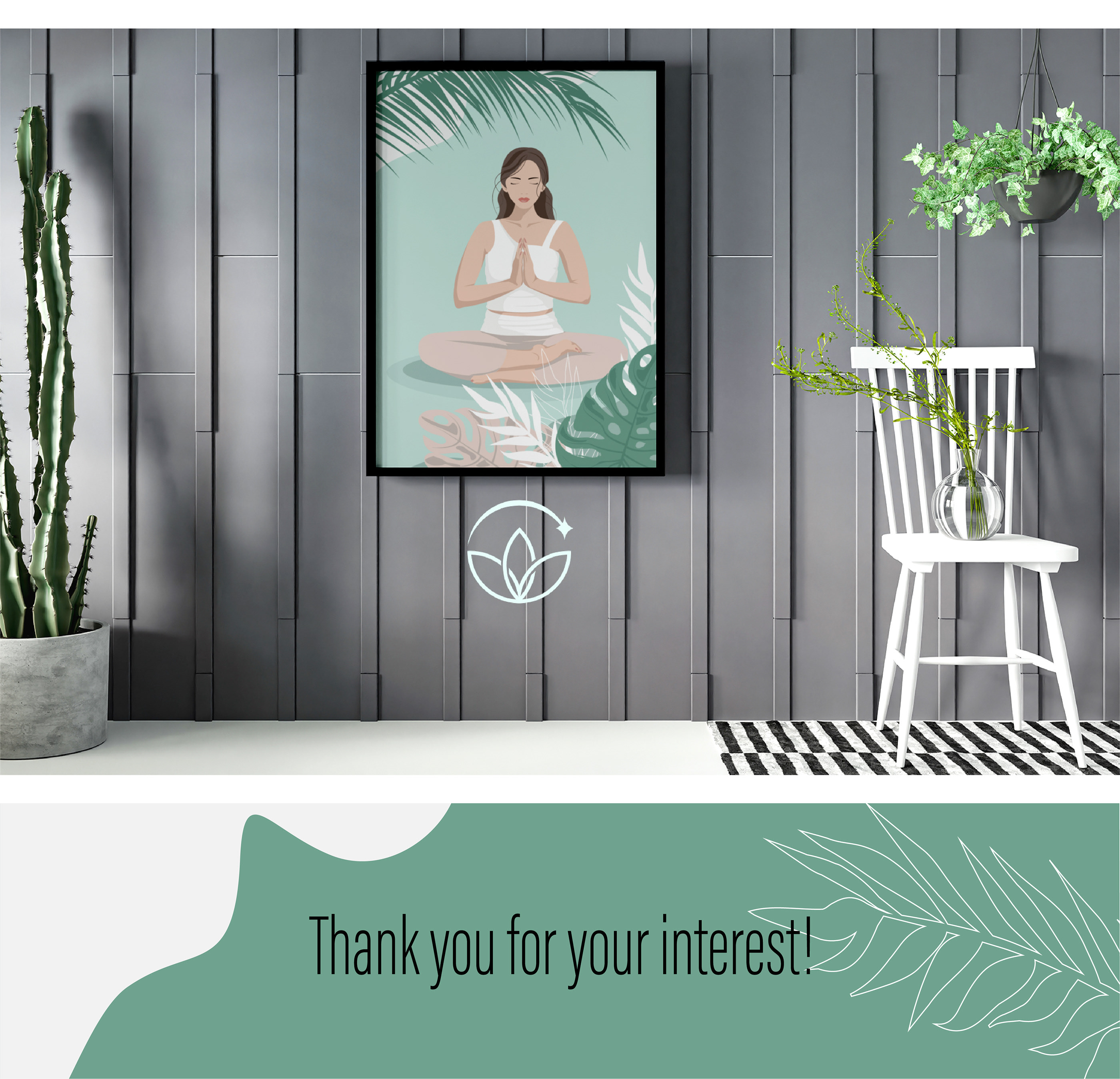 Poster for yoga studio — Изображение №6 — Иллюстрация, Графика на Dprofile
