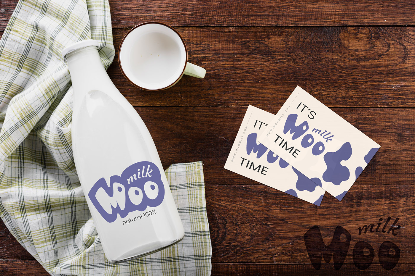 LOGO FOR FARM MILK — Изображение №5 — Брендинг, Графика на Dprofile