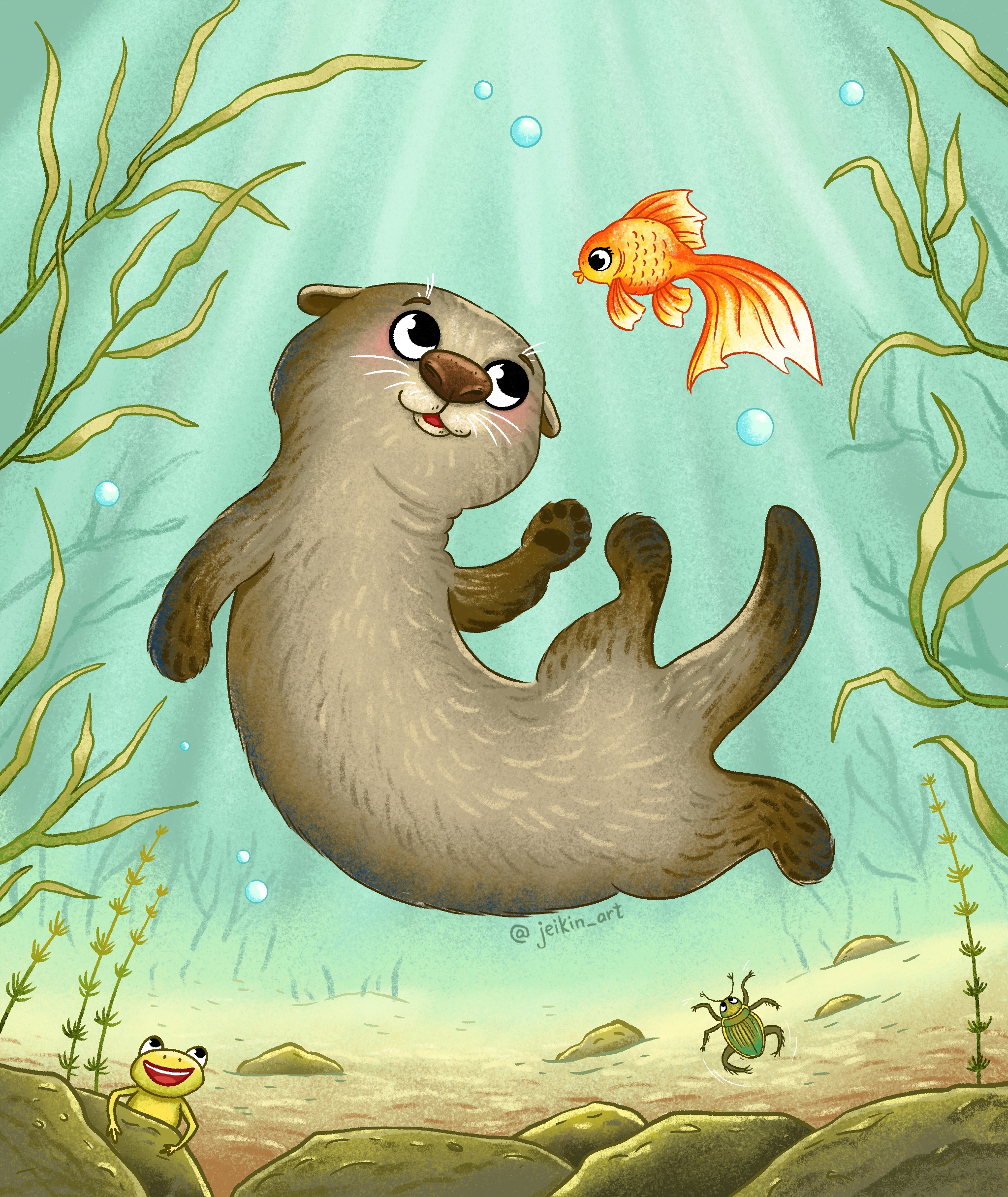 Illustration for children book — Изображение №1 — Иллюстрация на Dprofile