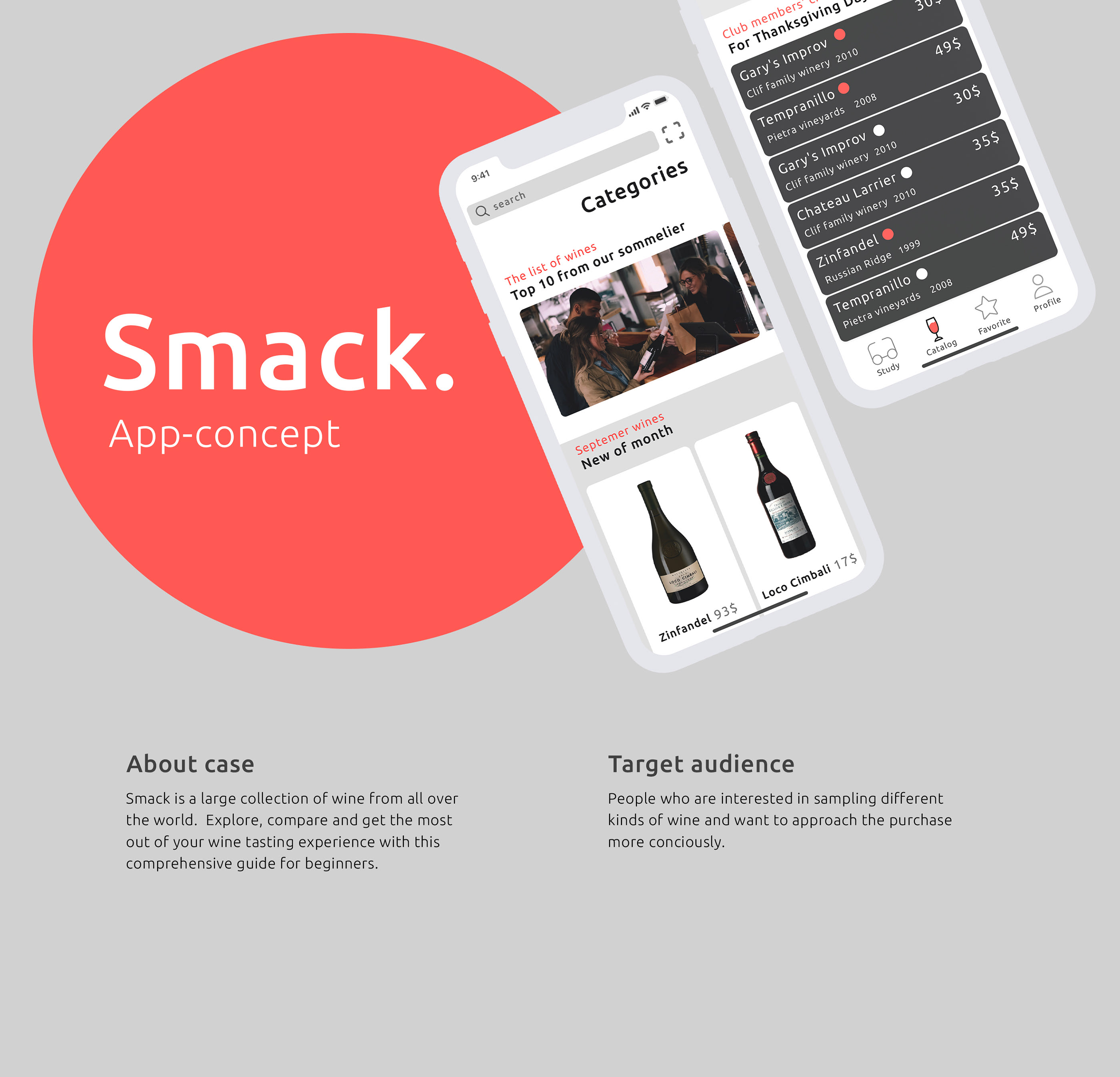 Smack. — Изображение №1 — Интерфейсы на Dprofile