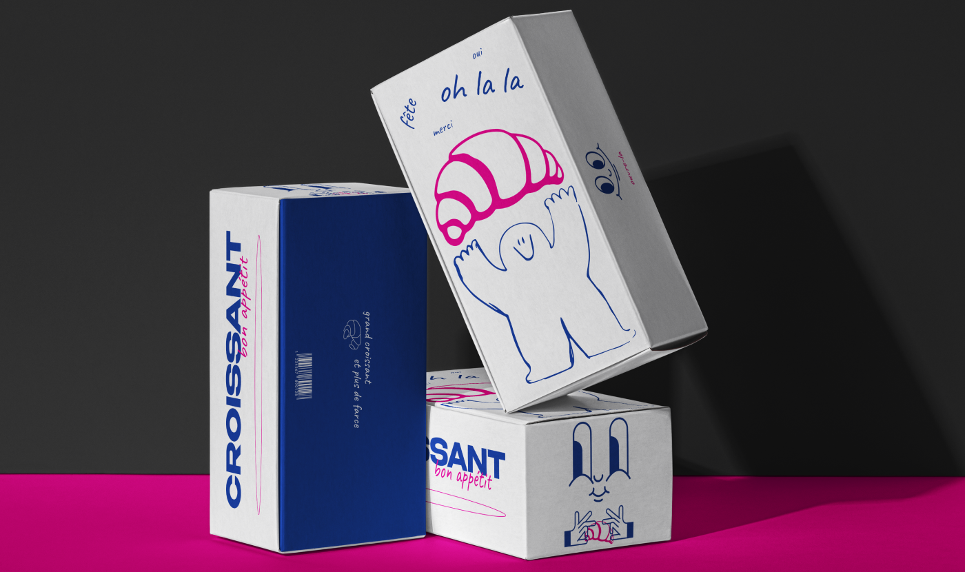 CROISSANT | packaging — Изображение №1 — Брендинг, Графика на Dprofile