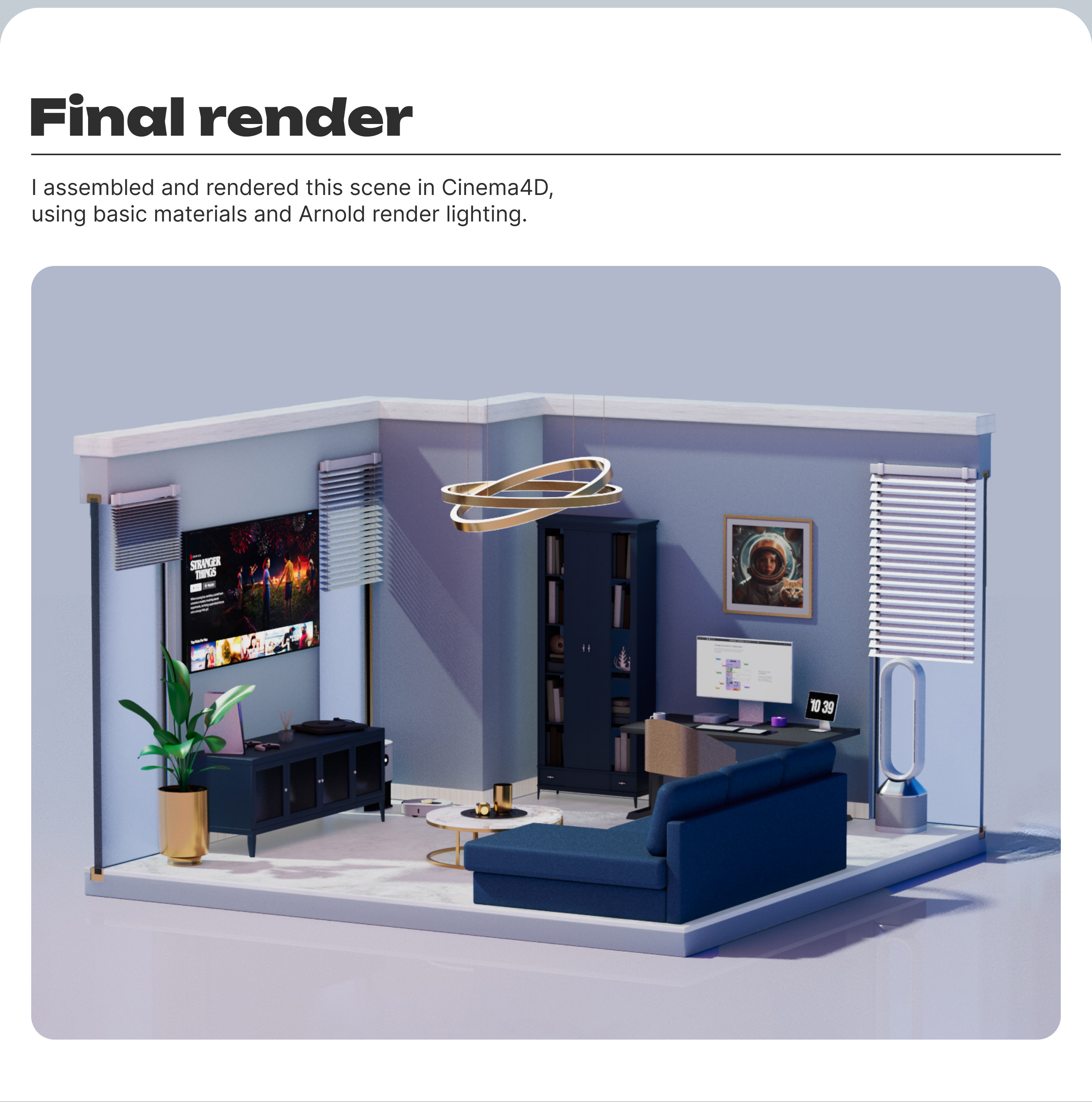 QuadRoom_3D — Изображение №2 — Графика, 3D на Dprofile