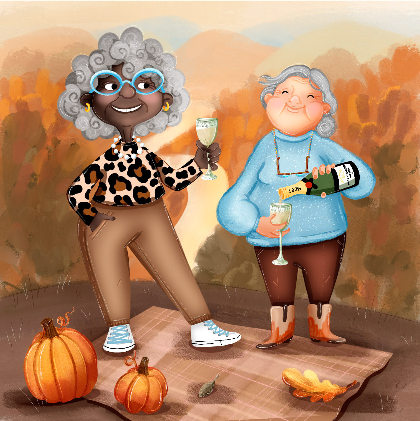 FOREVER YOUNG | Character design — Изображение №4 — Брендинг, Иллюстрация на Dprofile
