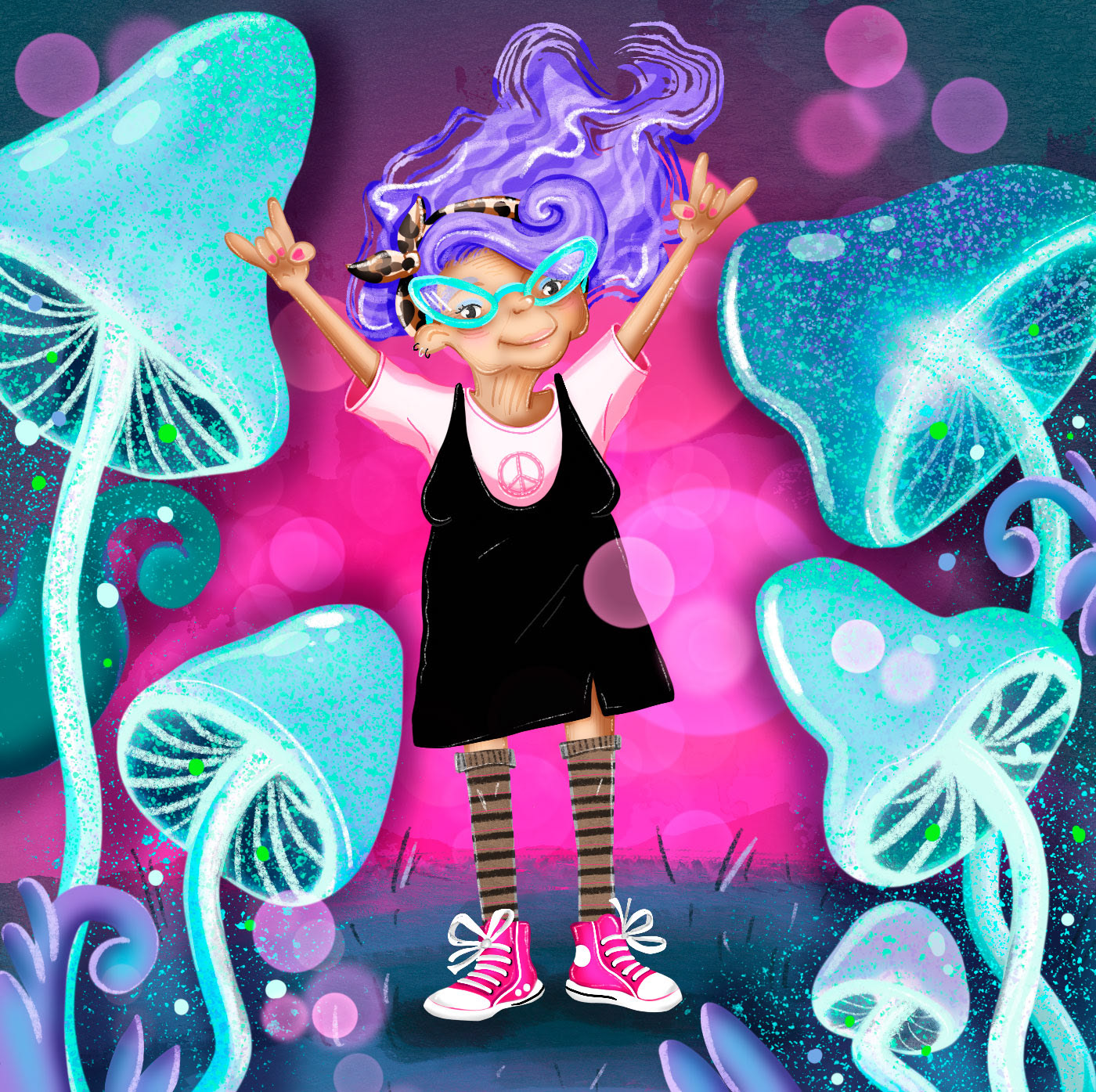 FOREVER YOUNG | Character design — Изображение №10 — Брендинг, Иллюстрация на Dprofile
