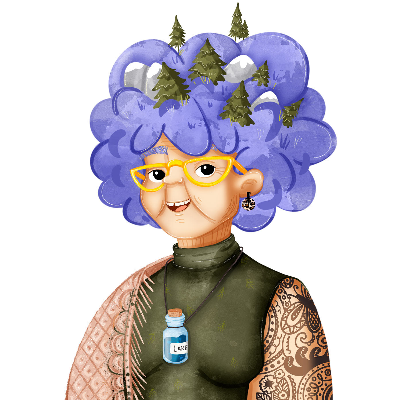 FOREVER YOUNG | Character design — Изображение №2 — Брендинг, Иллюстрация на Dprofile
