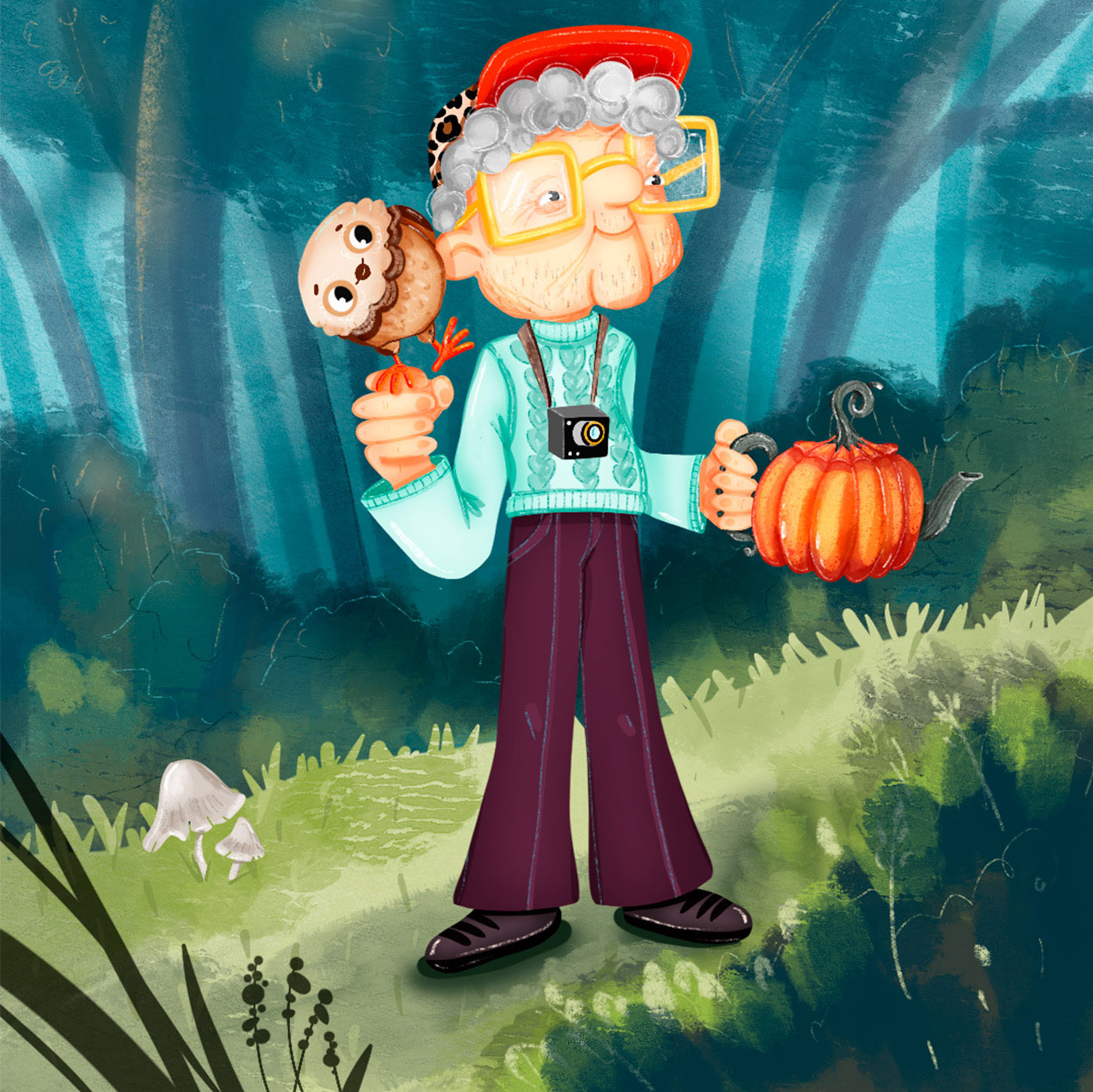FOREVER YOUNG | Character design — Изображение №5 — Брендинг, Иллюстрация на Dprofile