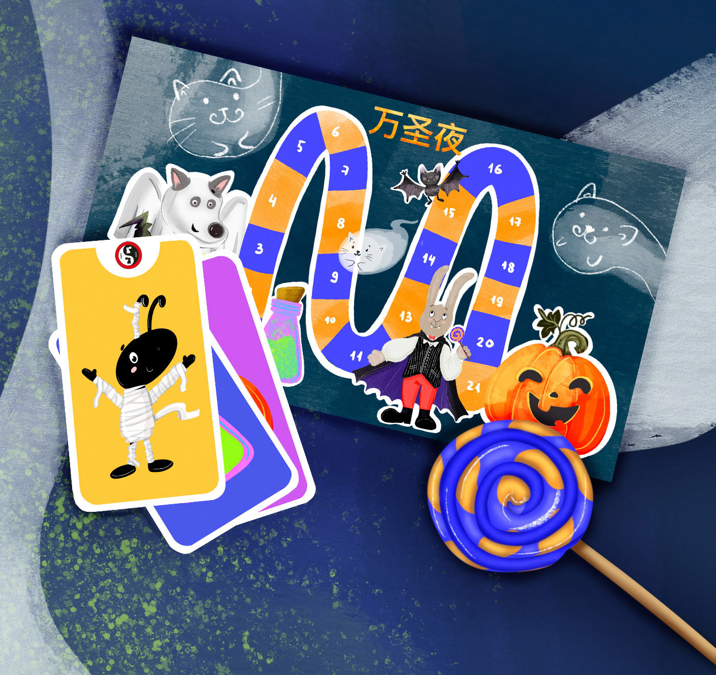 Хэллоуин | Игра и Персонажи — Изображение №5 — Интерфейсы, Иллюстрация на Dprofile