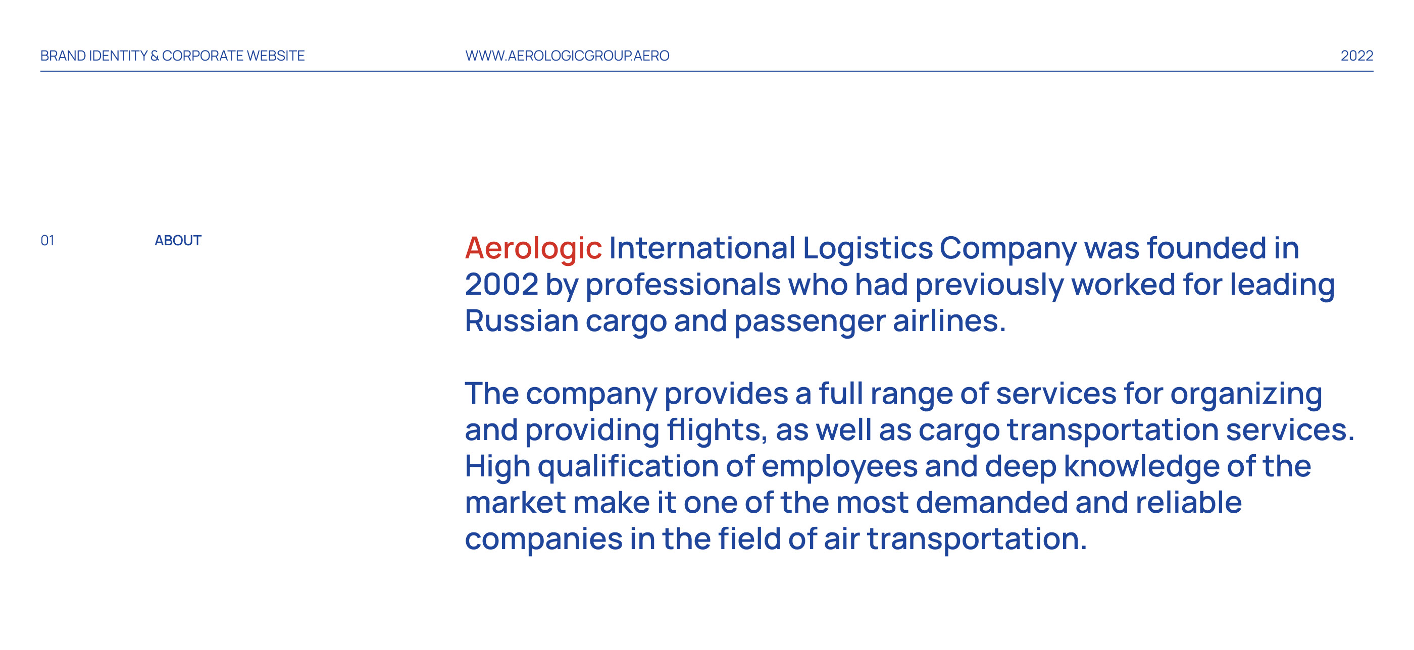 Aerologic — Branding & Web — Изображение №1 — Интерфейсы, Брендинг на Dprofile
