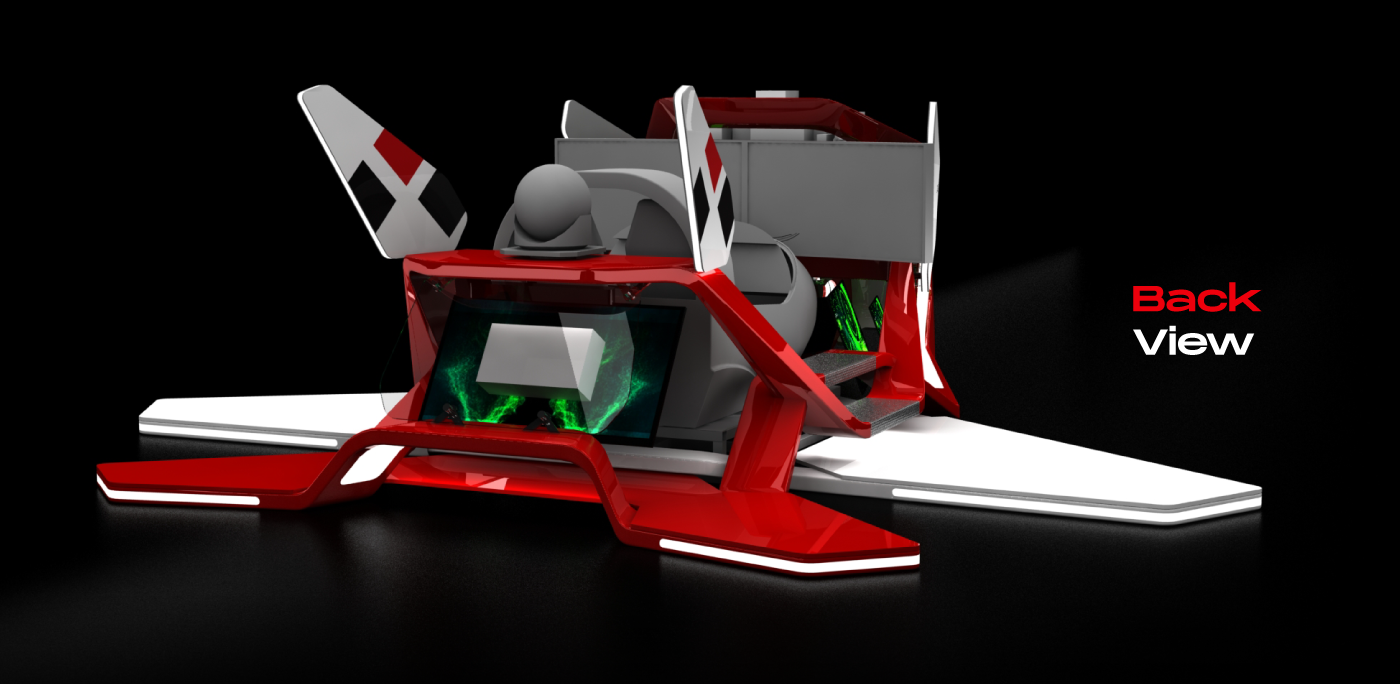 Кабина авиасимулятора Mk II — Изображение №6 — Графика, 3D на Dprofile