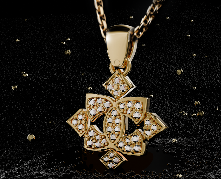 3D jewellery modeling — 3D на Dprofile