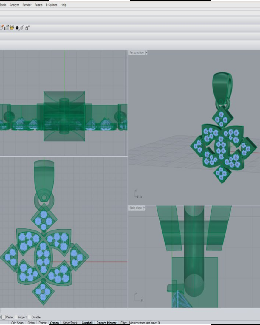 3D jewellery modeling — Изображение №5 — 3D на Dprofile