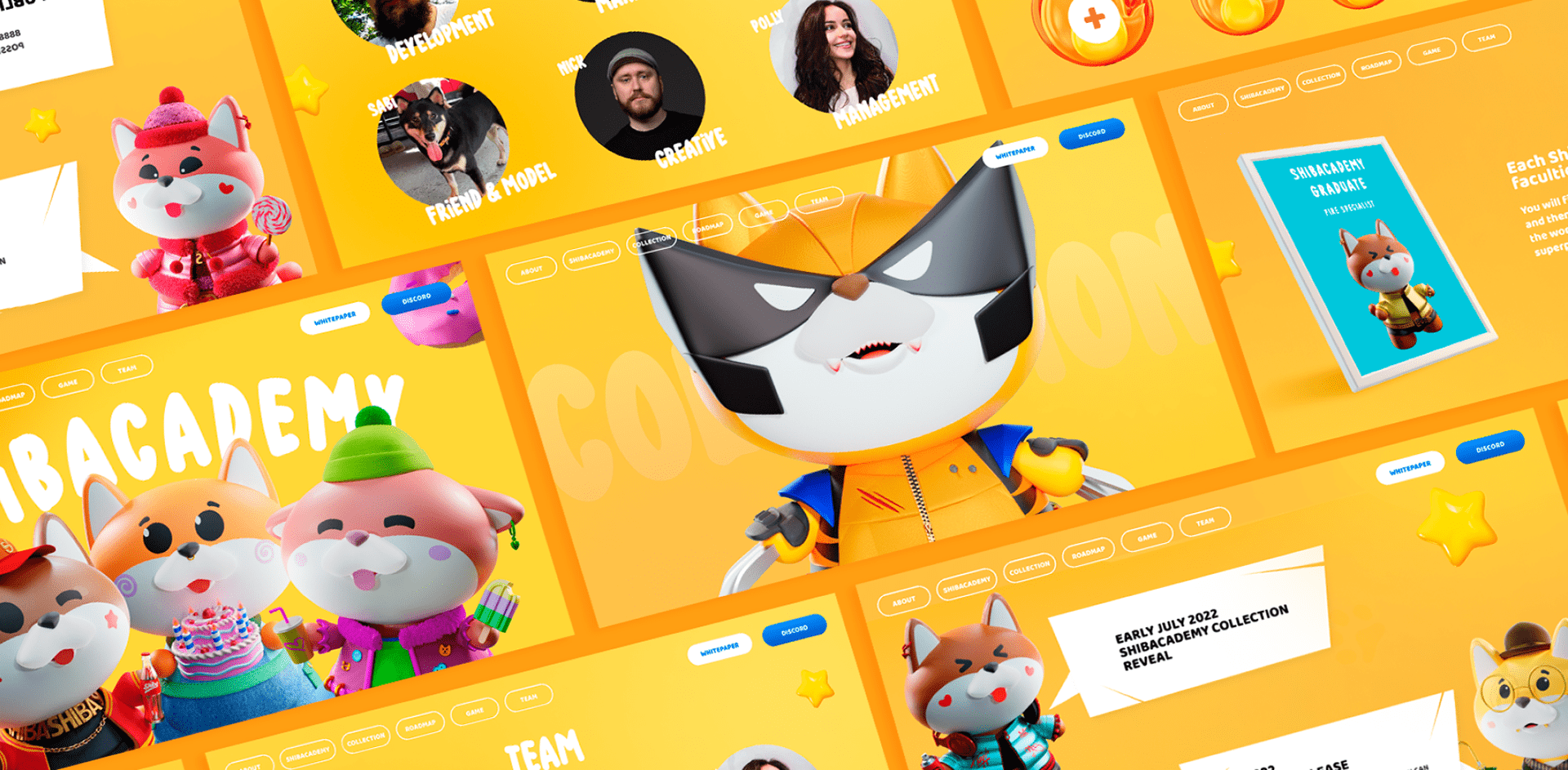 Shibacademy NFT collection — Изображение №14 — Графика, 3D, Анимация на Dprofile