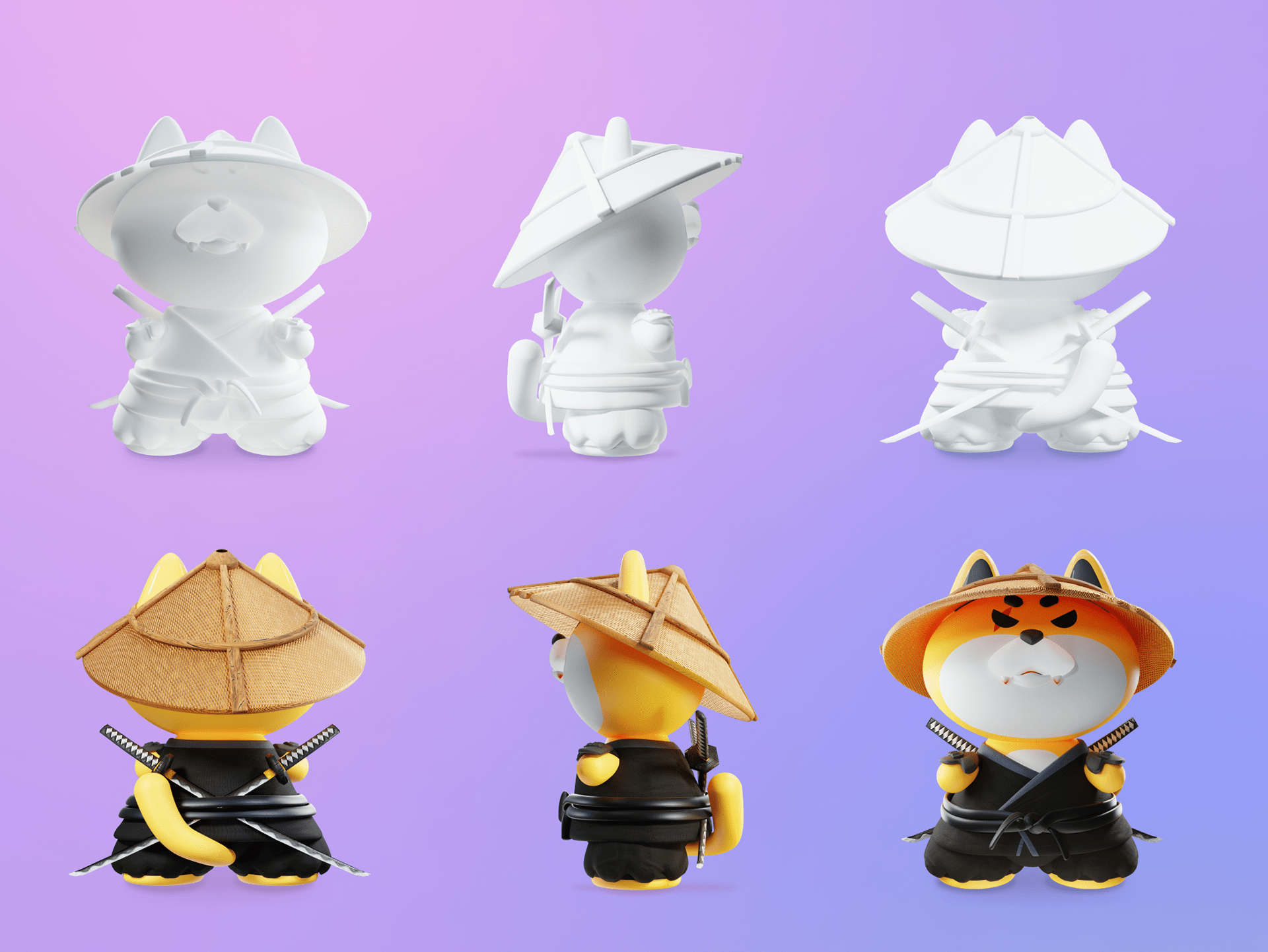 Shibacademy NFT collection — Изображение №15 — Графика, 3D, Анимация на Dprofile