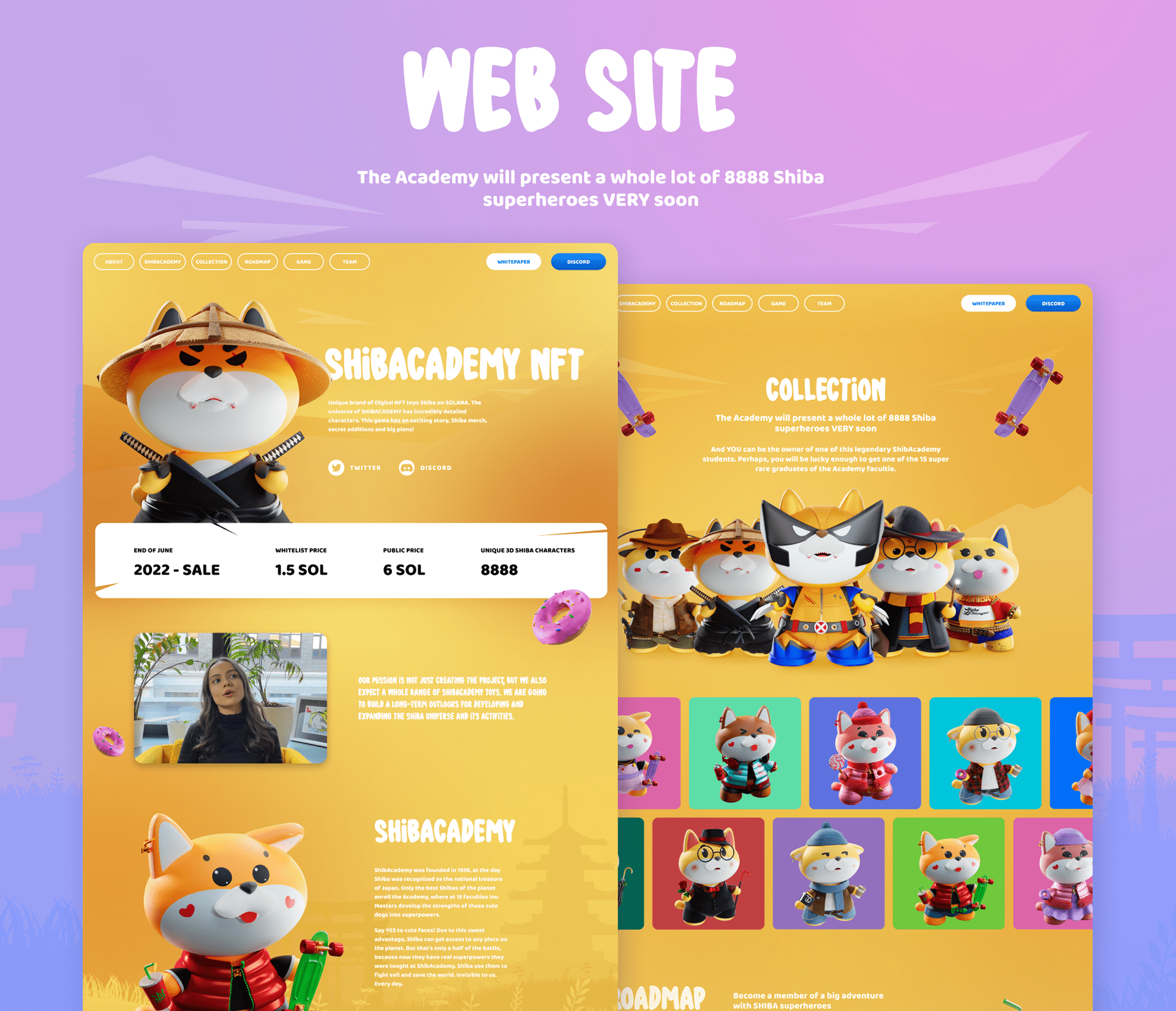 Shibacademy NFT collection — Изображение №12 — Графика, 3D, Анимация на Dprofile