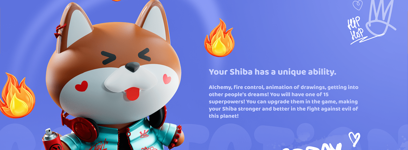 Shibacademy NFT collection — Изображение №4 — Графика, 3D, Анимация на Dprofile