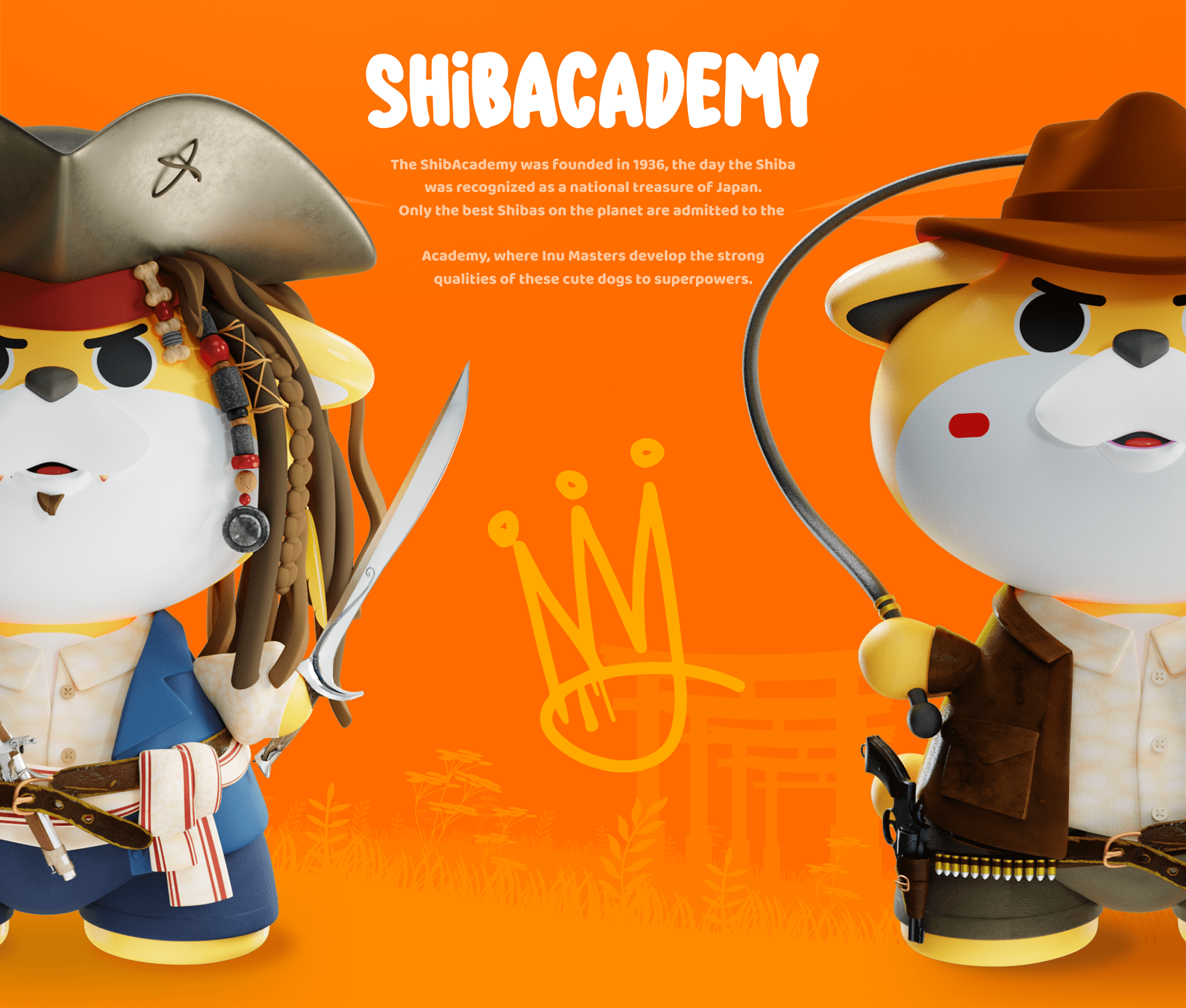 Shibacademy NFT collection — Изображение №7 — Графика, 3D, Анимация на Dprofile