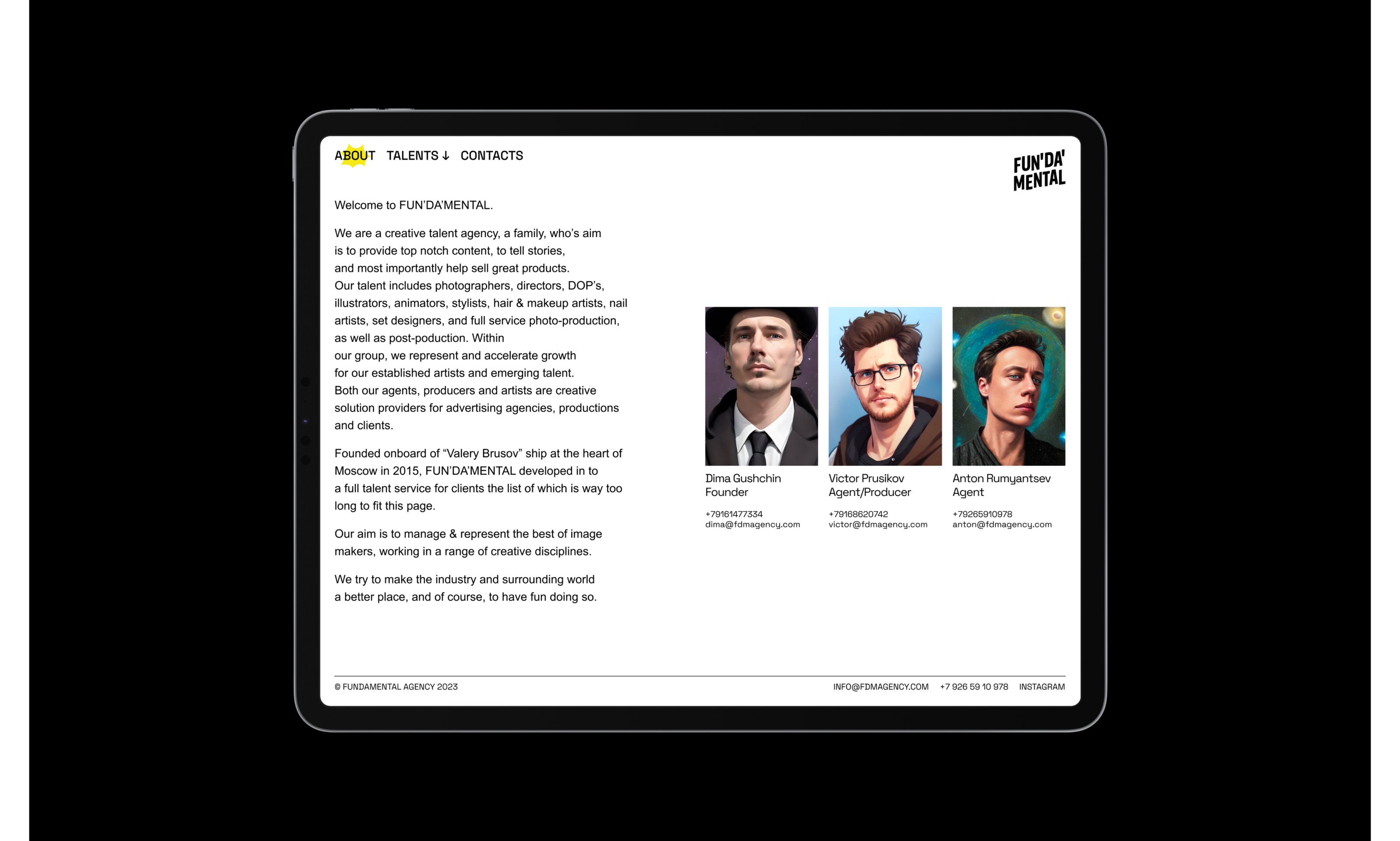 Fun’da’mental — Изображение №7 — Интерфейсы, Брендинг на Dprofile