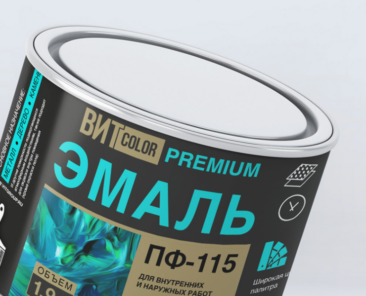 Дизайн для упаковки краски — Графика, Маркетинг на Dprofile