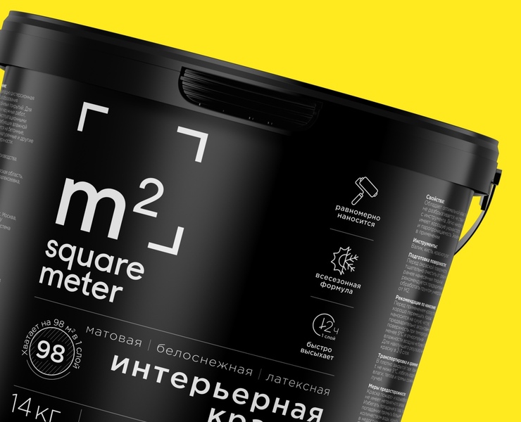 Дизайн для упаковки краски — Брендинг, Графика на Dprofile