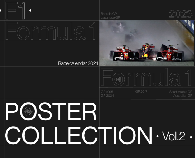 Posters collection | Formula 1 [Vol. 2] — Графика на Dprofile
