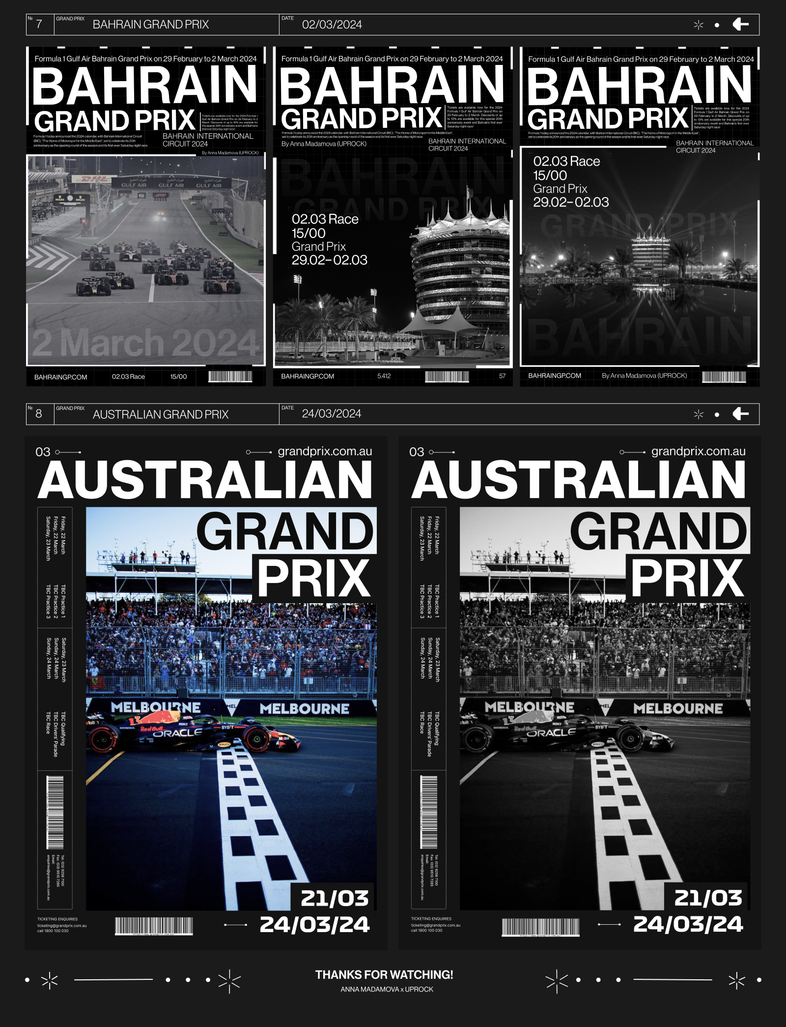 Posters collection | Formula 1 [Vol. 2] — Изображение №8 — Графика на Dprofile
