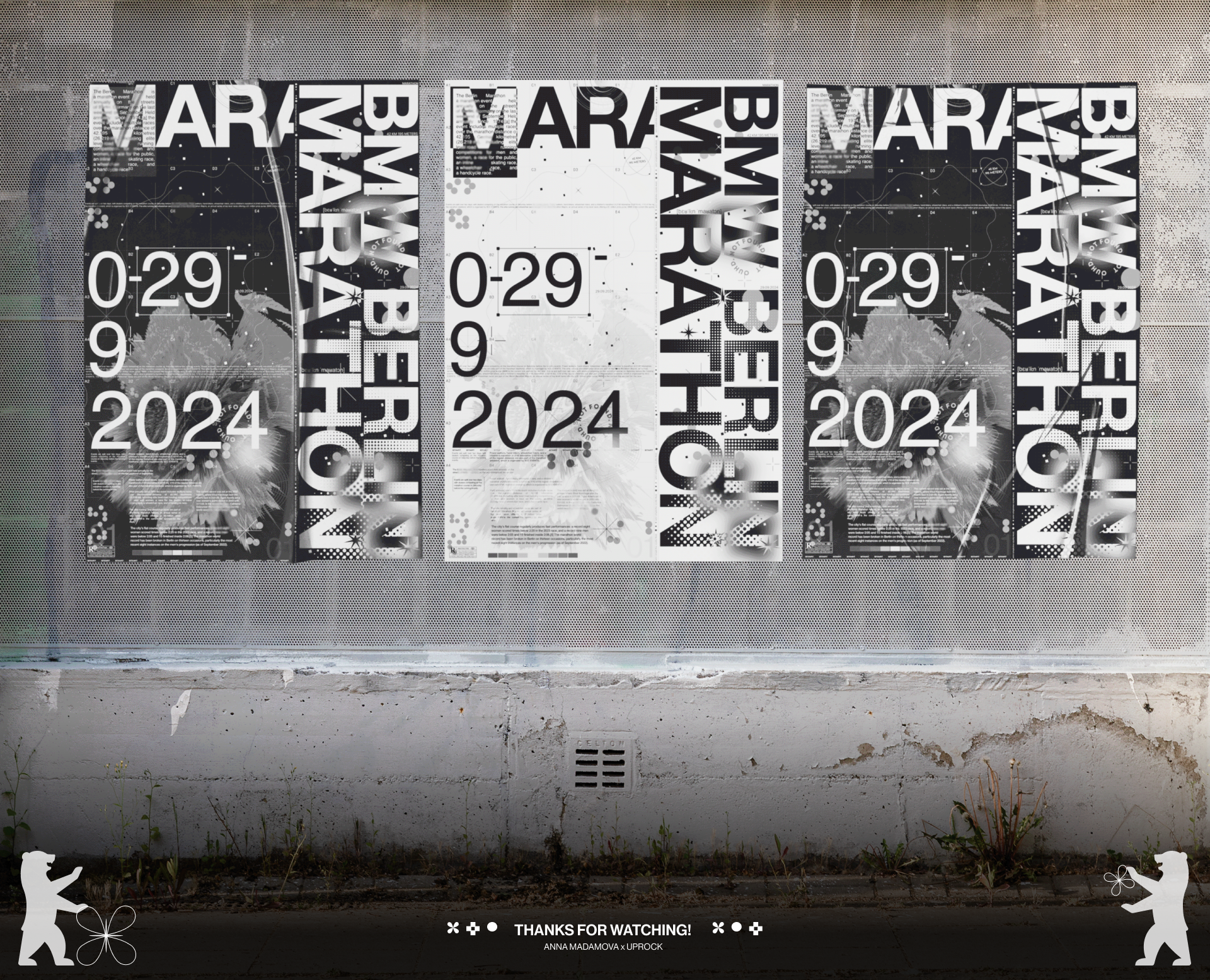 Posters collection | Berlin Marathon [Vol. 3] — Изображение №5 — Графика на Dprofile