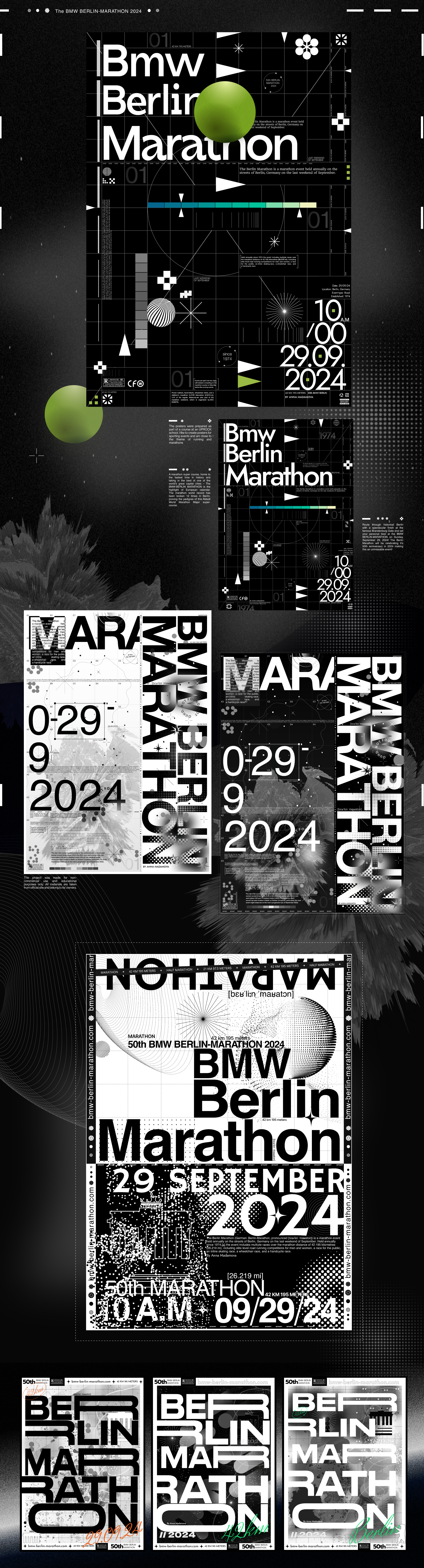 Posters collection | Berlin Marathon [Vol. 3] — Изображение №2 — Графика на Dprofile