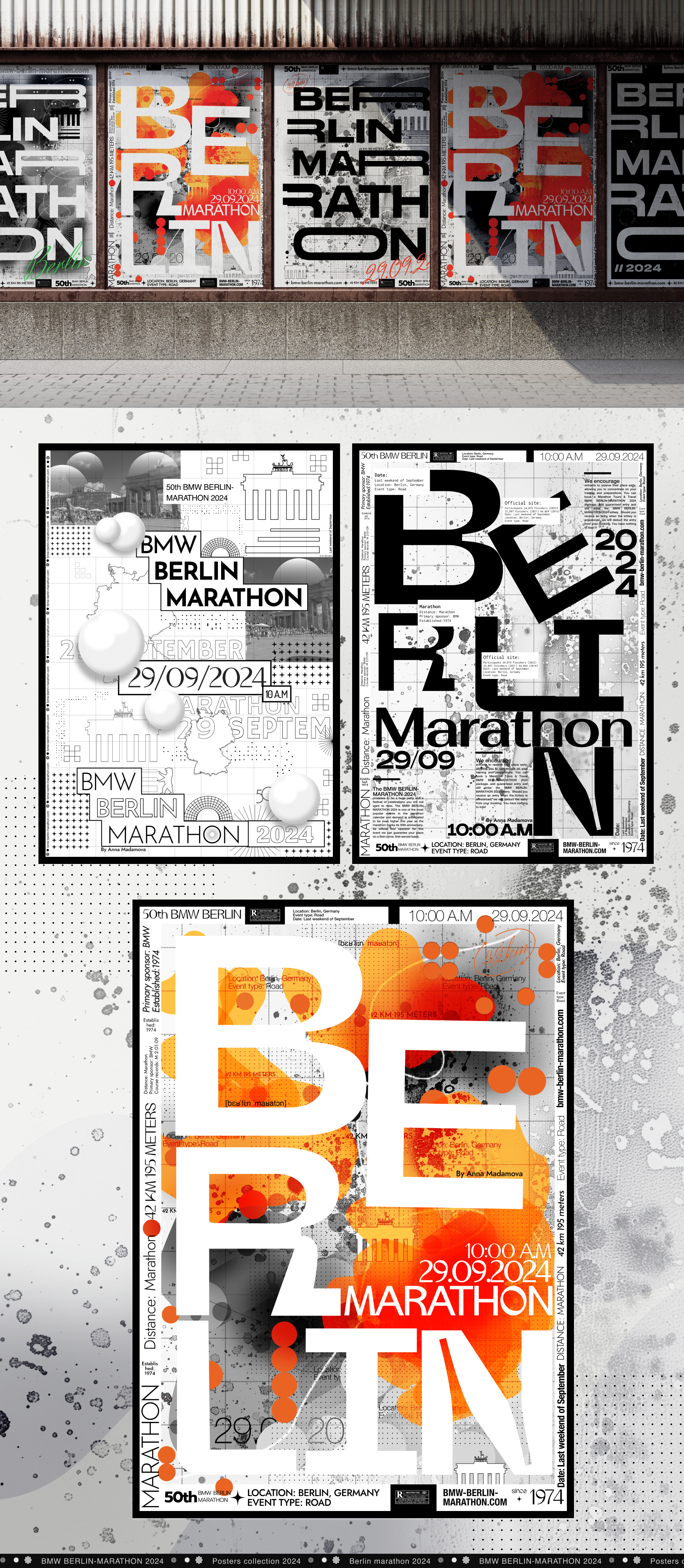 Posters collection | Berlin Marathon [Vol. 3] — Изображение №4 — Графика на Dprofile