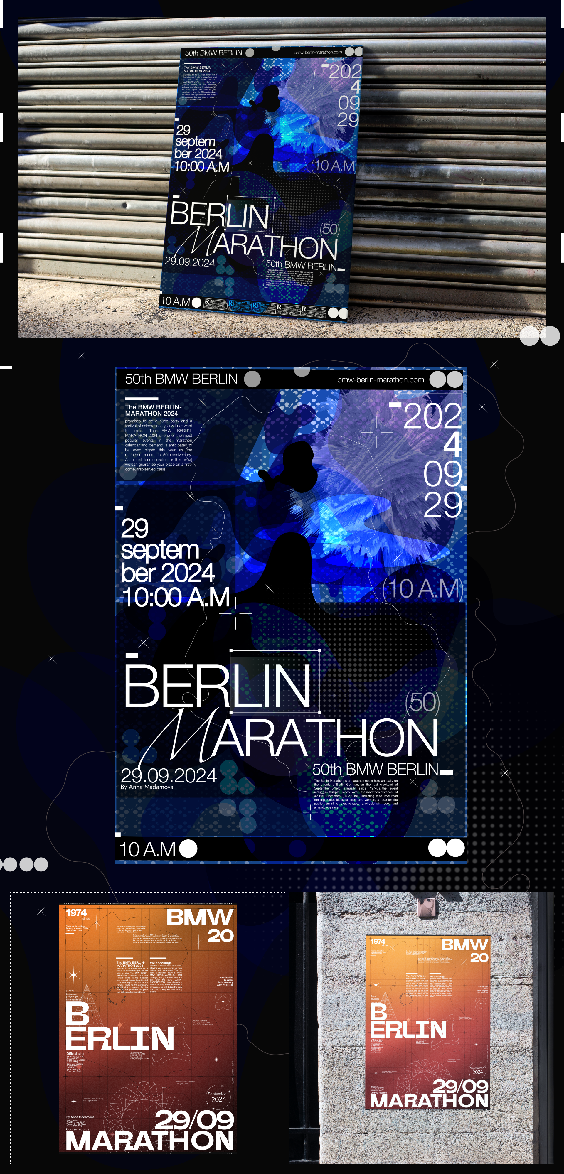Posters collection | Berlin Marathon [Vol. 3] — Изображение №3 — Графика на Dprofile