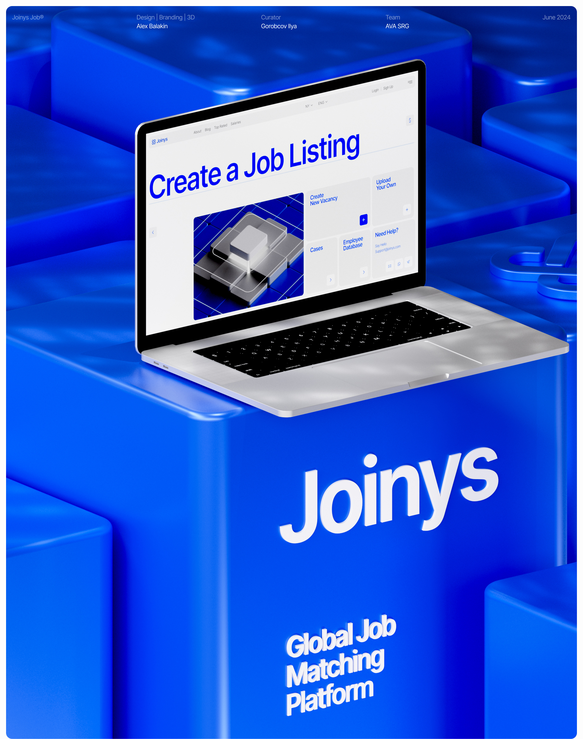 Joinys - Platform for Employees and Companies — Изображение №1 — Интерфейсы, Брендинг на Dprofile