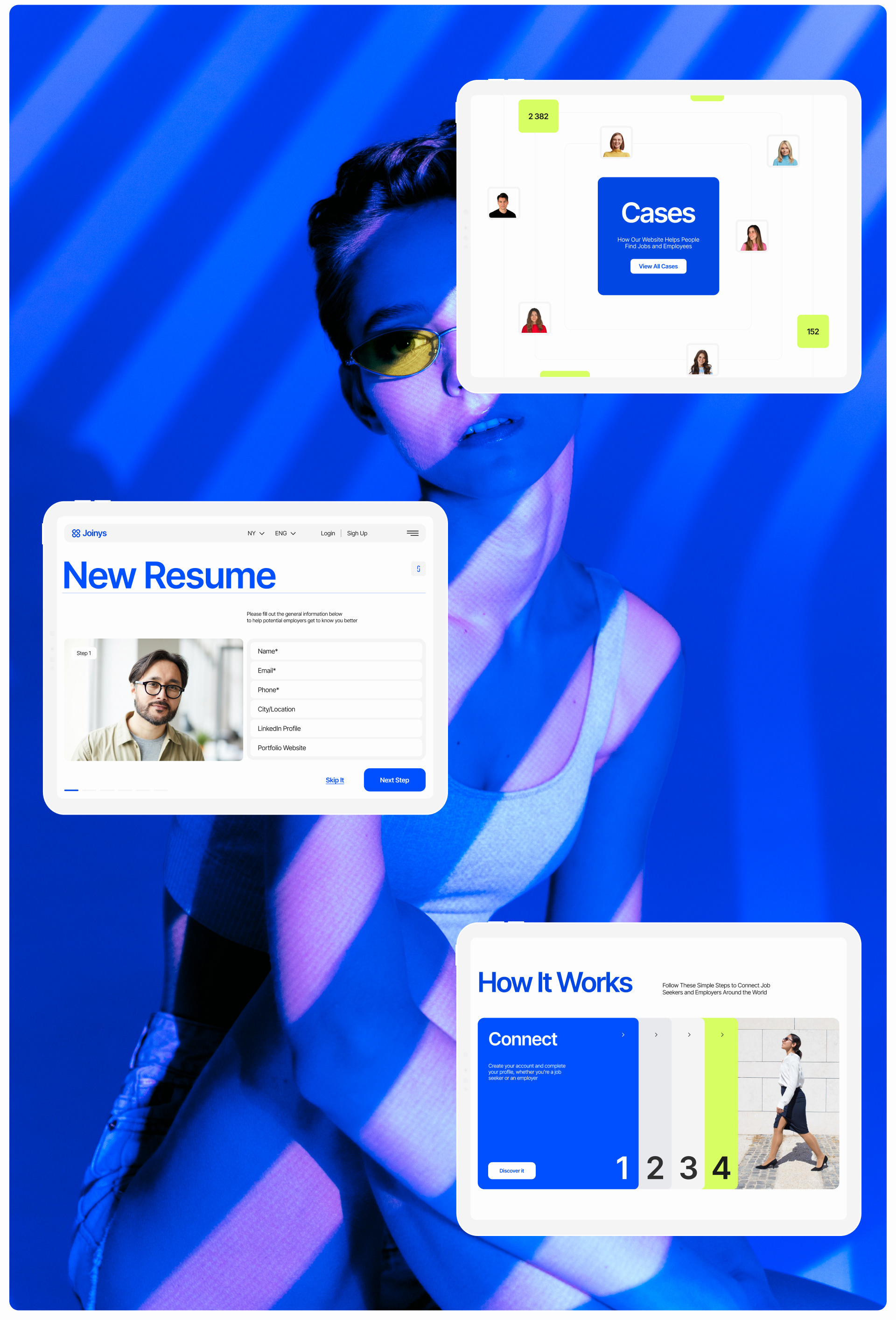 Joinys - Platform for Employees and Companies — Изображение №8 — Интерфейсы, Брендинг на Dprofile
