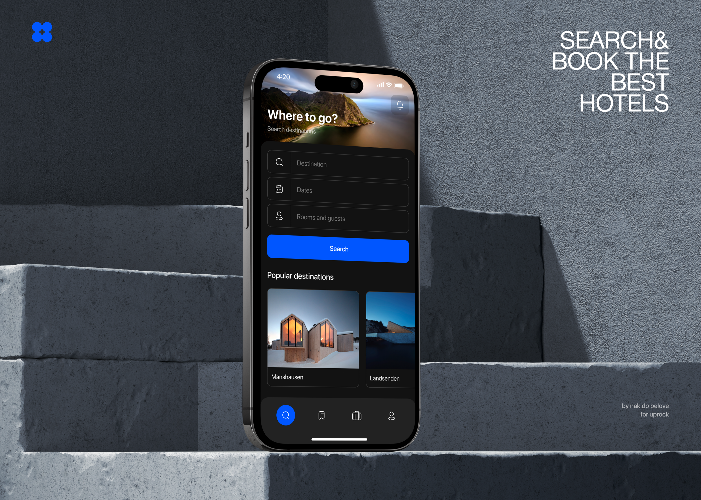 4Trip App — Изображение №1 — Интерфейсы, Брендинг на Dprofile