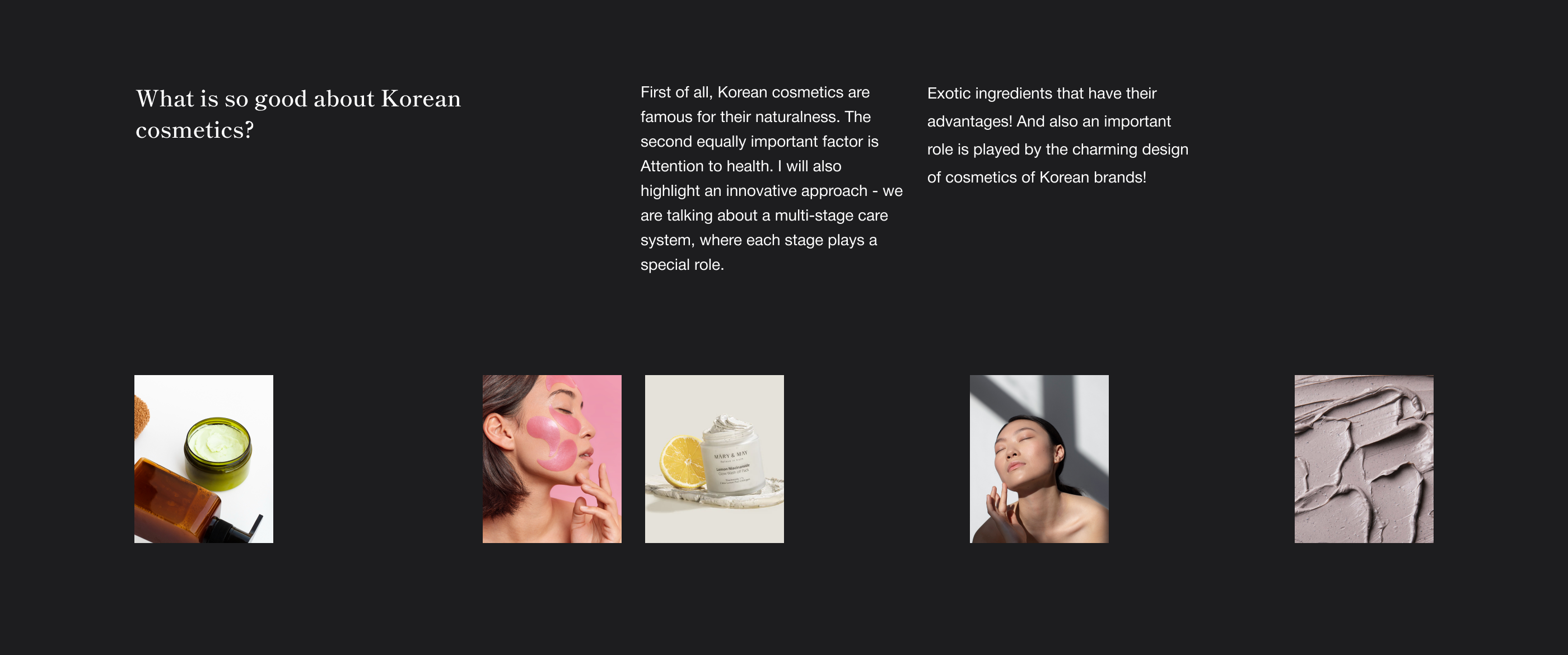 UX/UI/Mobile APP Korean Cosmetics Store — Изображение №3 — Интерфейсы на Dprofile