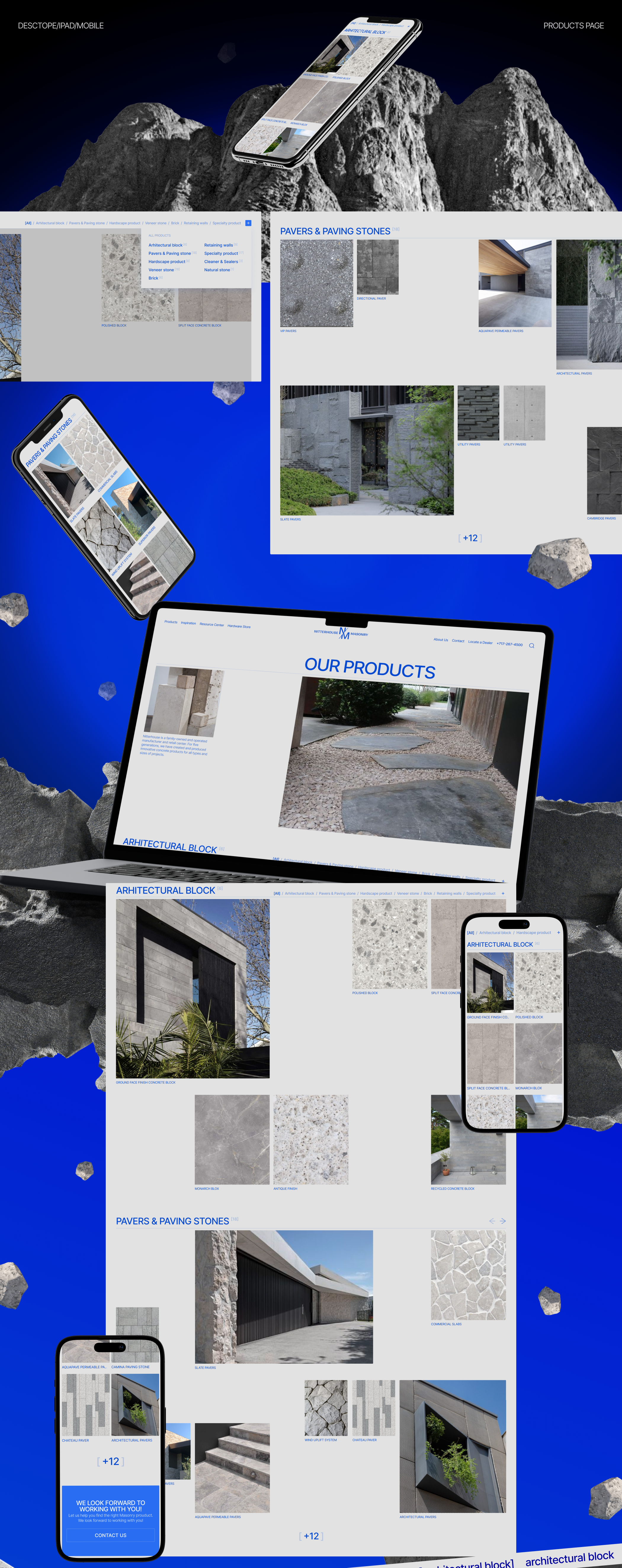 Nitterhouse Masonry | Corporate — Изображение №5 — Интерфейсы, Брендинг на Dprofile