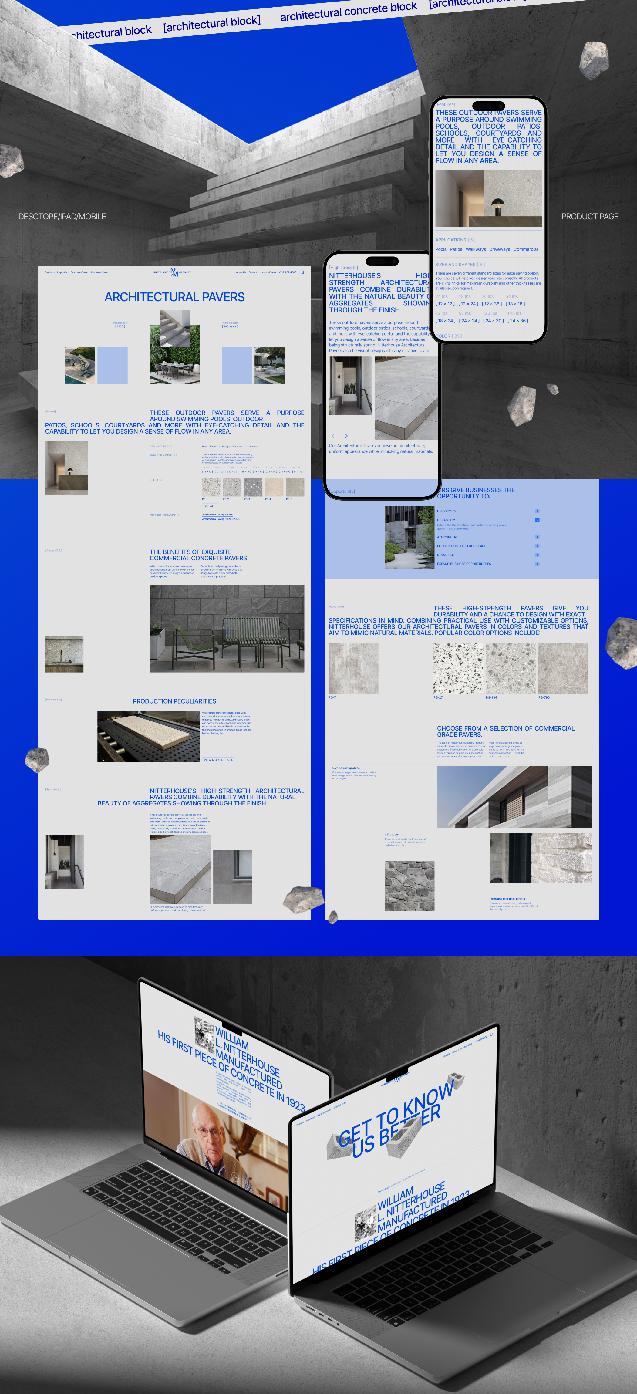 Nitterhouse Masonry | Corporate — Изображение №6 — Интерфейсы, Брендинг на Dprofile