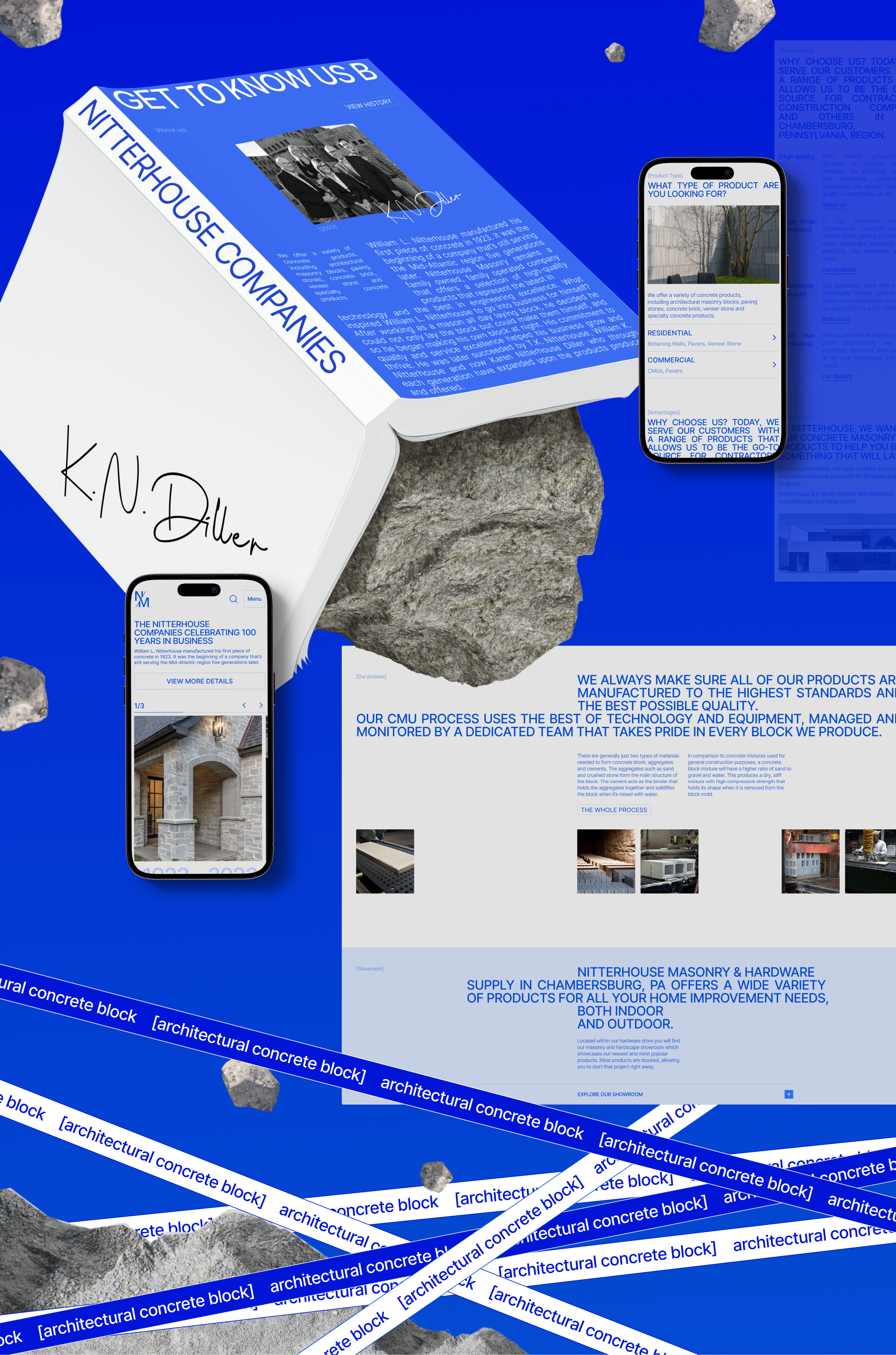 Nitterhouse Masonry | Corporate — Изображение №3 — Интерфейсы, Брендинг на Dprofile