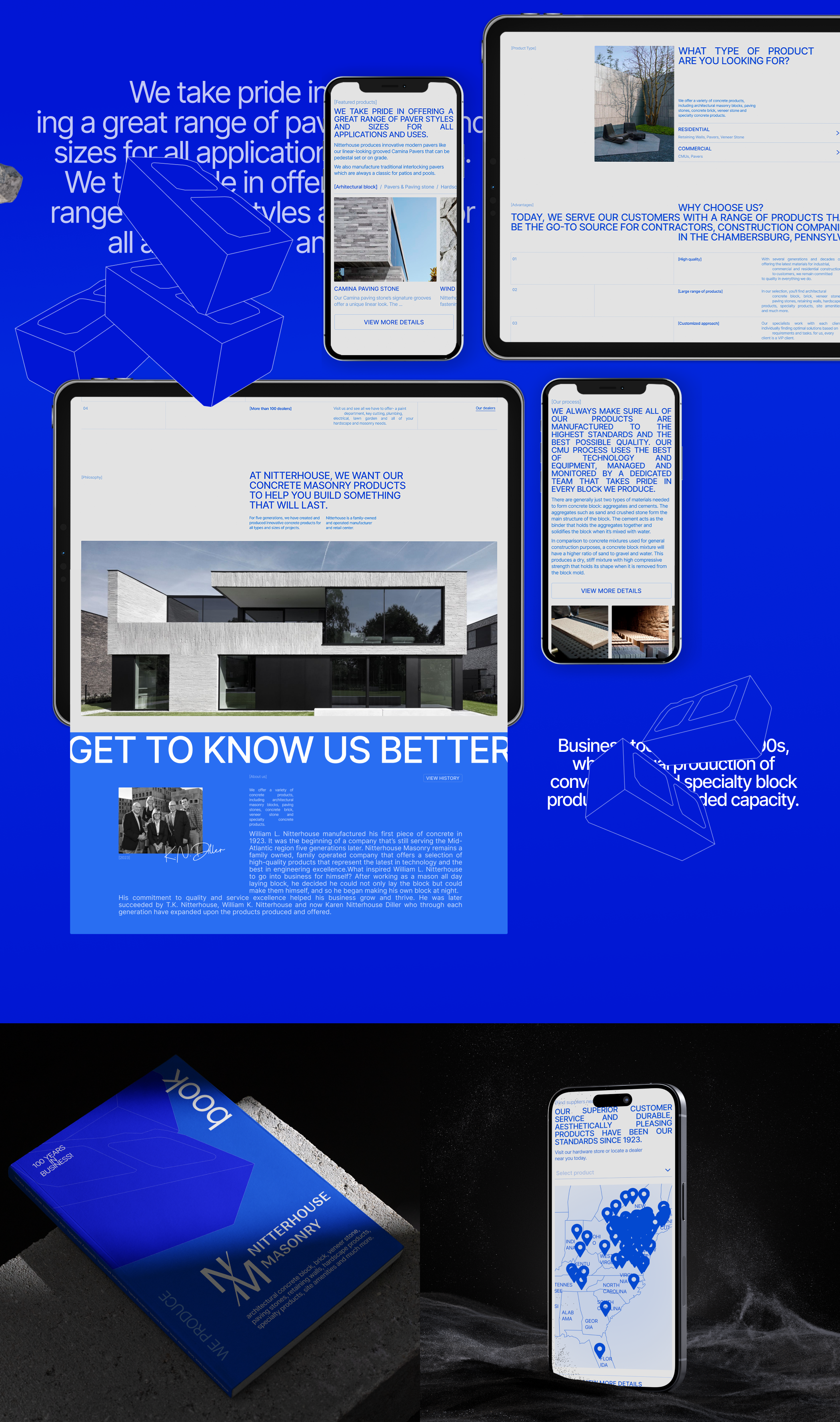 Nitterhouse Masonry | Corporate — Изображение №2 — Интерфейсы, Брендинг на Dprofile