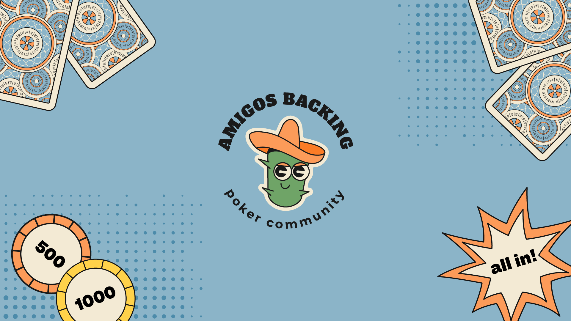 Amigos backing — Изображение №1 — Брендинг, Иллюстрация на Dprofile