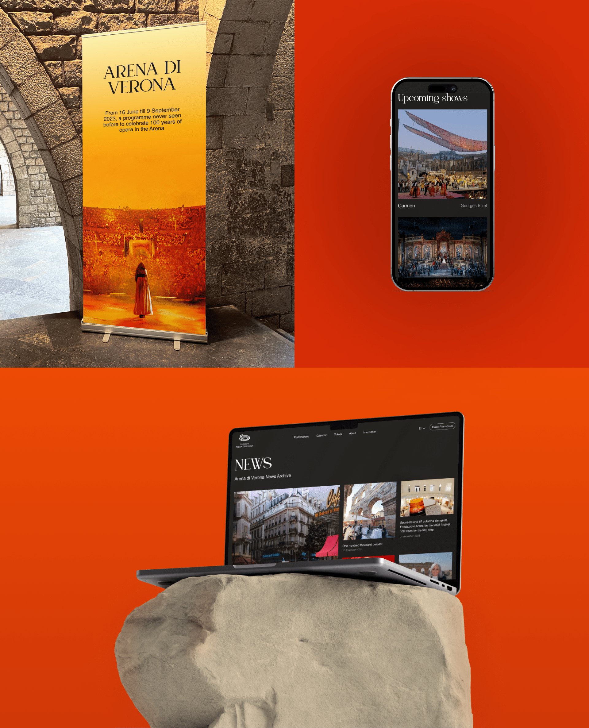 ARENA DI VERONA OPERA FESTIVAL | Corporate website — Изображение №4 — Интерфейсы на Dprofile