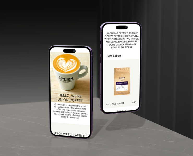 Union Hand-Roasted Coffee | E-commers redesign concept — Интерфейсы на Dprofile