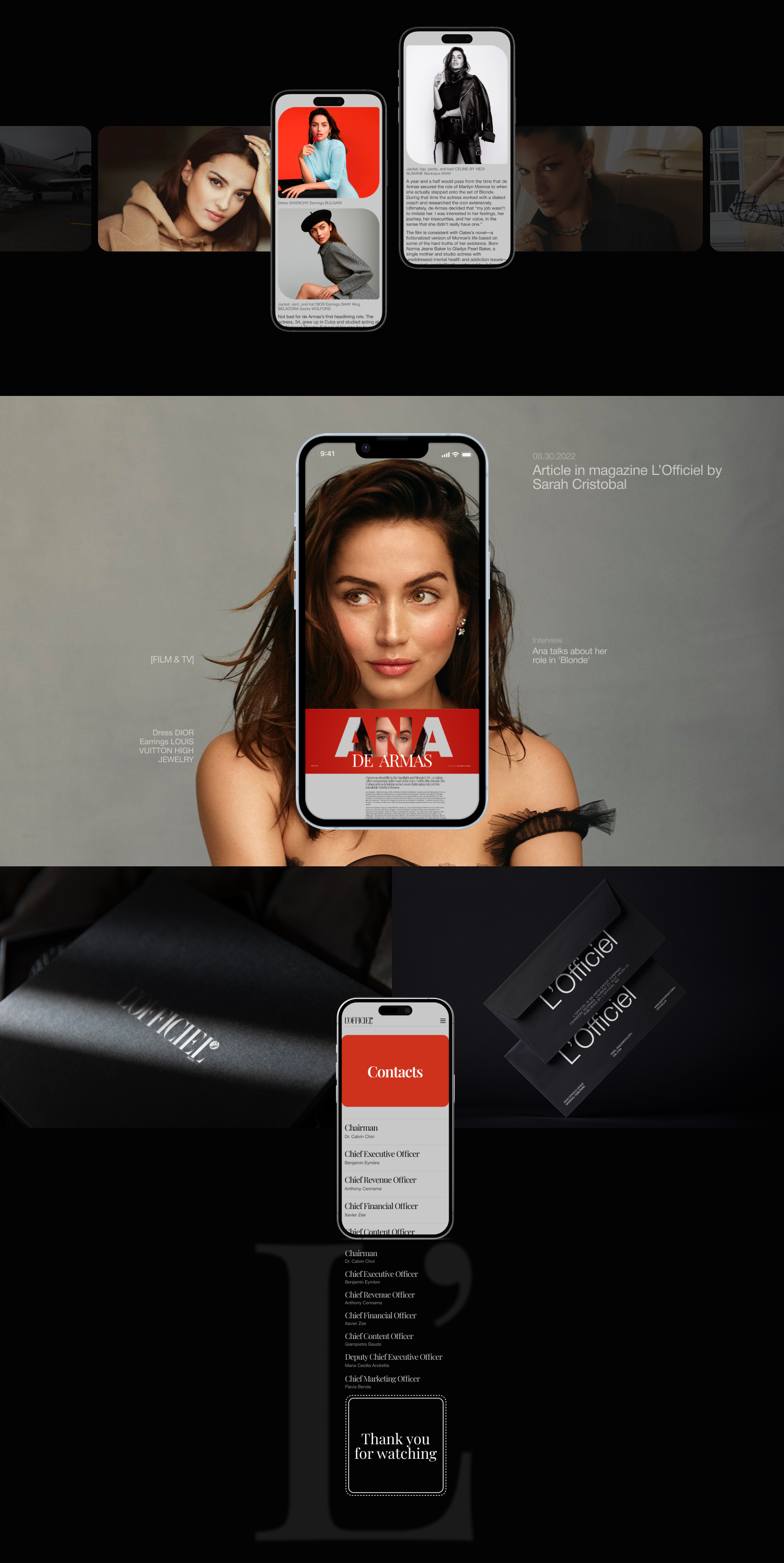 L'Officiel | News website redesign concept — Изображение №6 — Интерфейсы на Dprofile