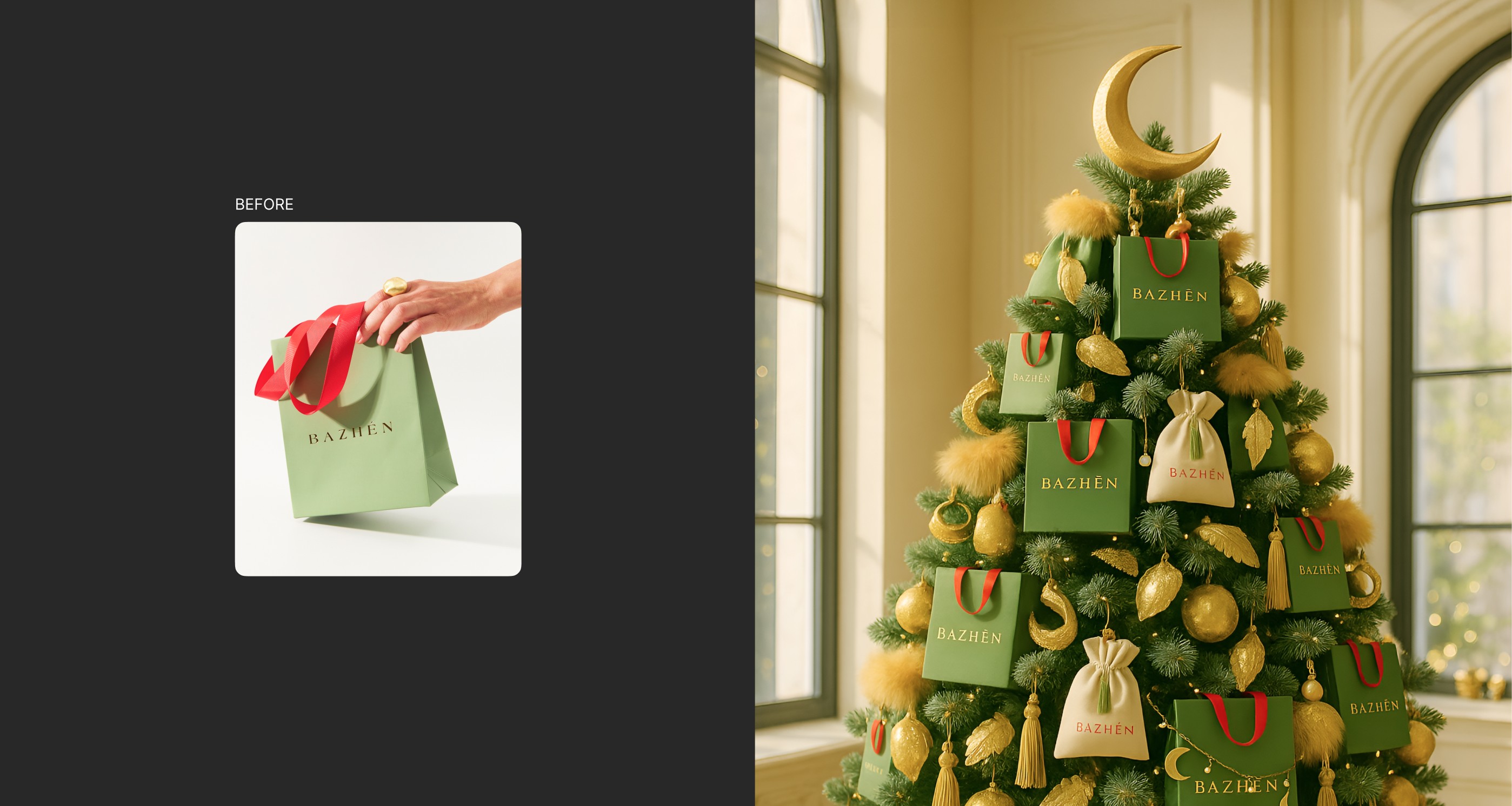 Ai контент для бренда BAZHÈN — Изображение №4 — Маркетинг на Dprofile