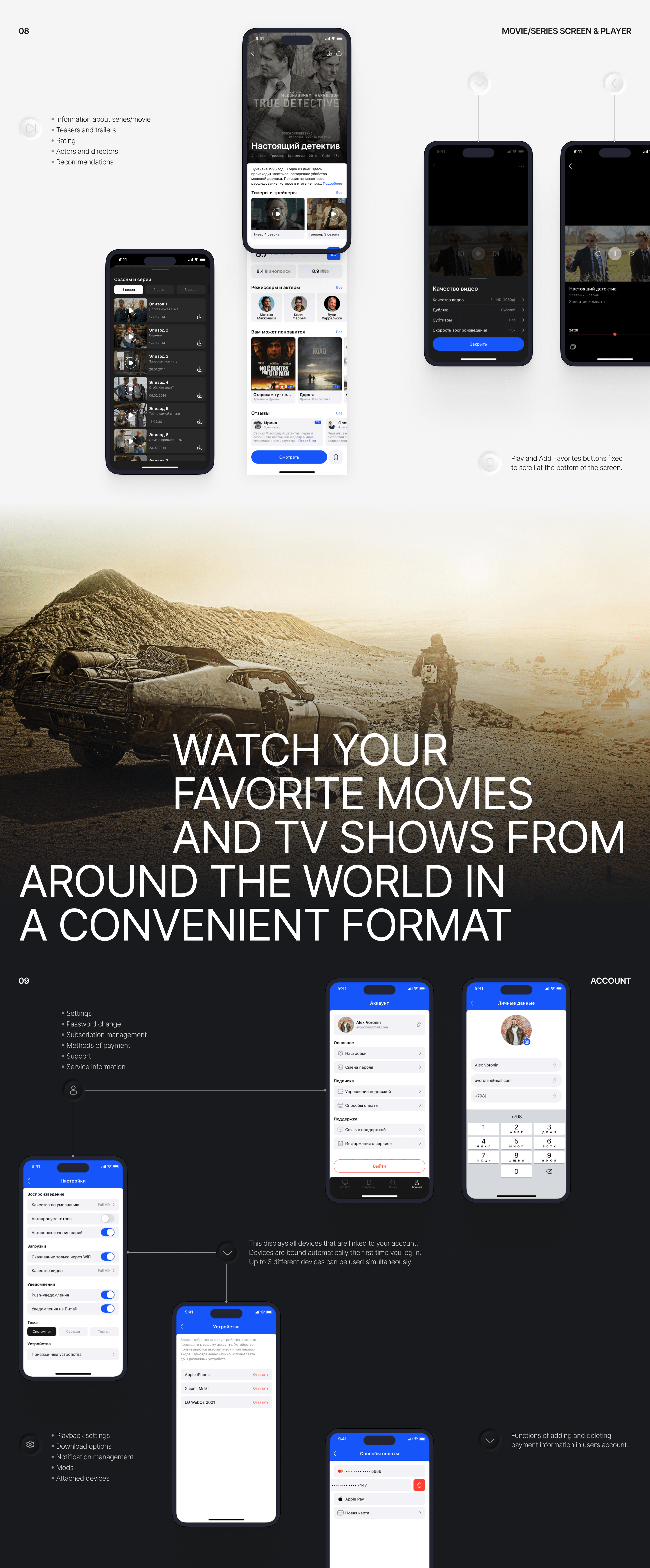 Smartview | Cinema app — Изображение №6 — Интерфейсы на Dprofile