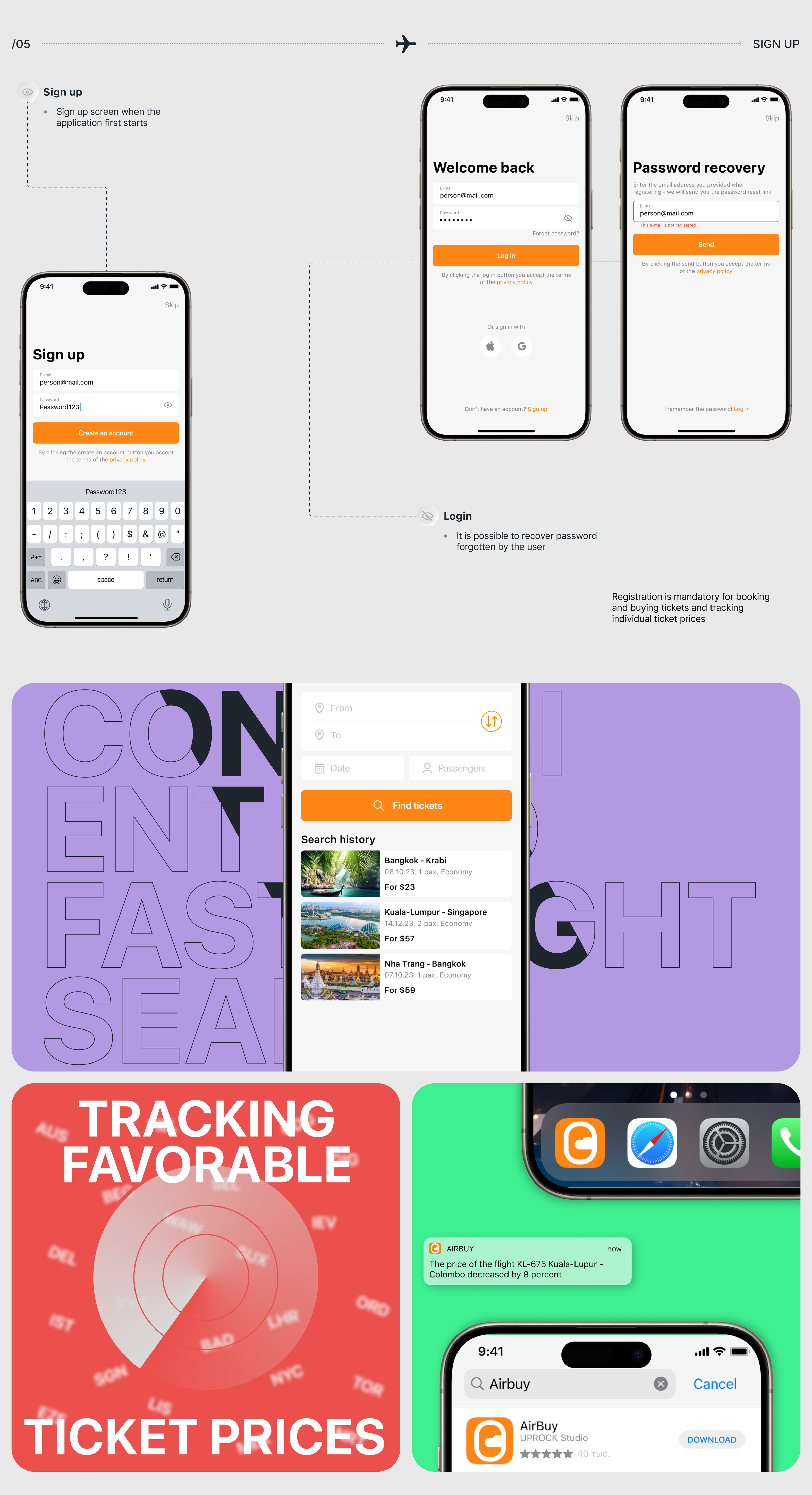 AirBuy_Mobile App — Изображение №4 — Интерфейсы на Dprofile