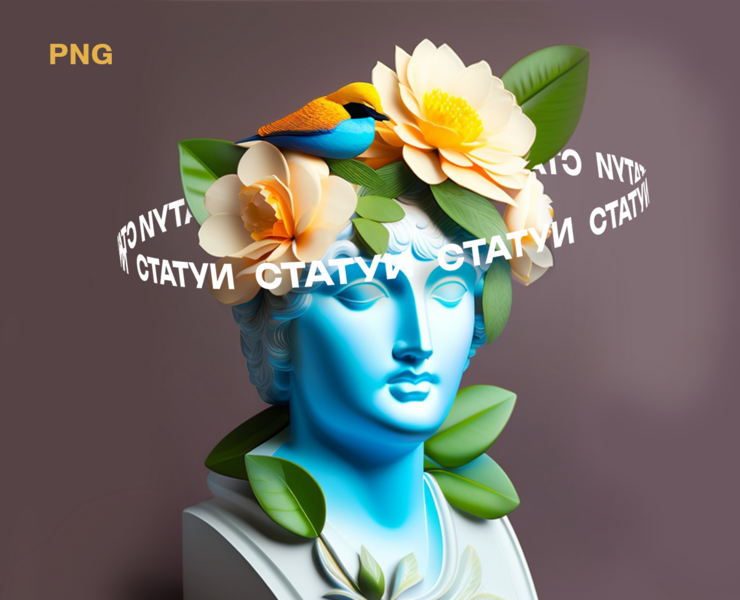 3 бесплатные png со статуями — Иллюстрация, Графика на Dprofile
