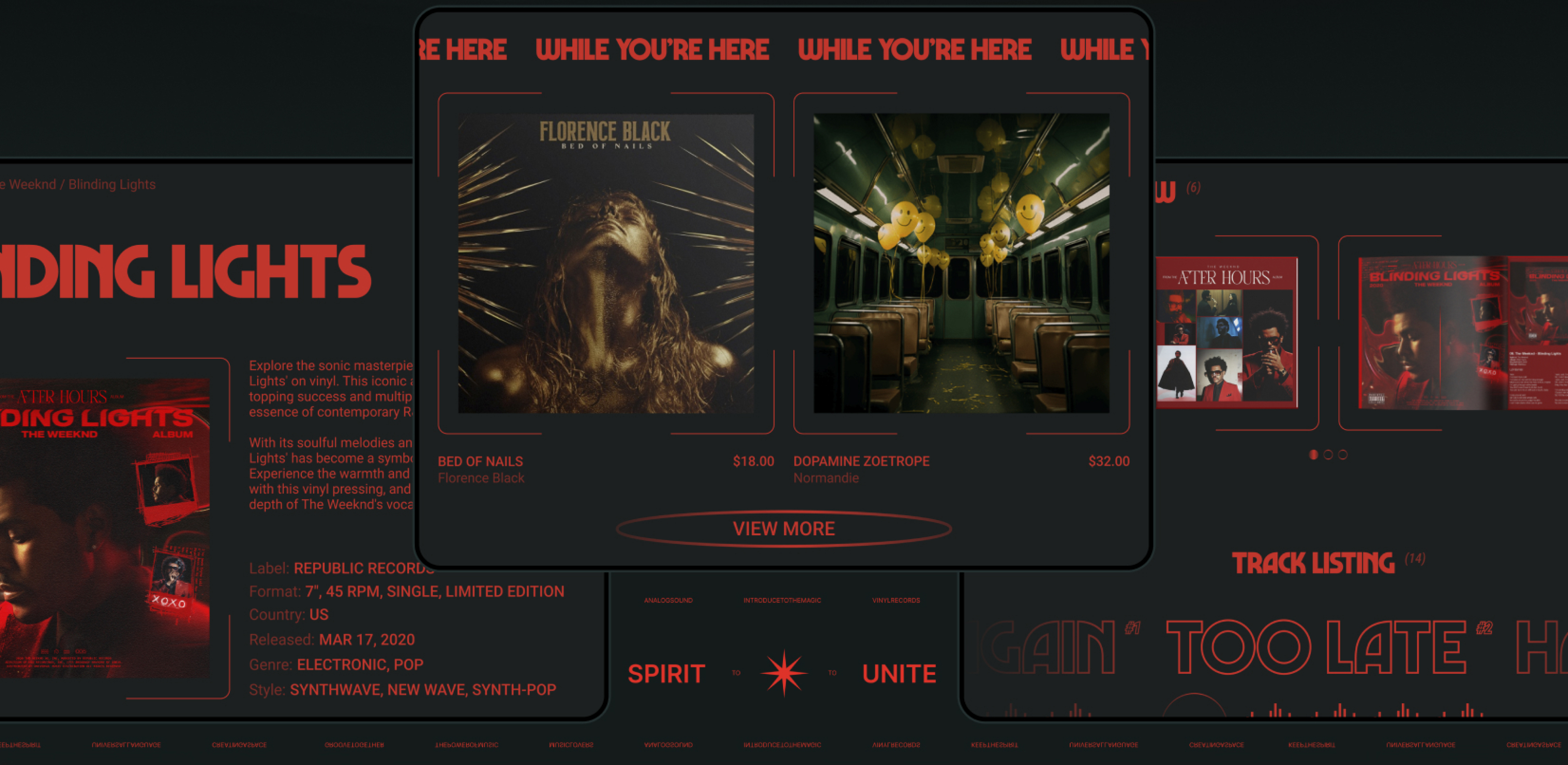 Vinyl Voyage — Изображение №9 — Интерфейсы, Брендинг на Dprofile