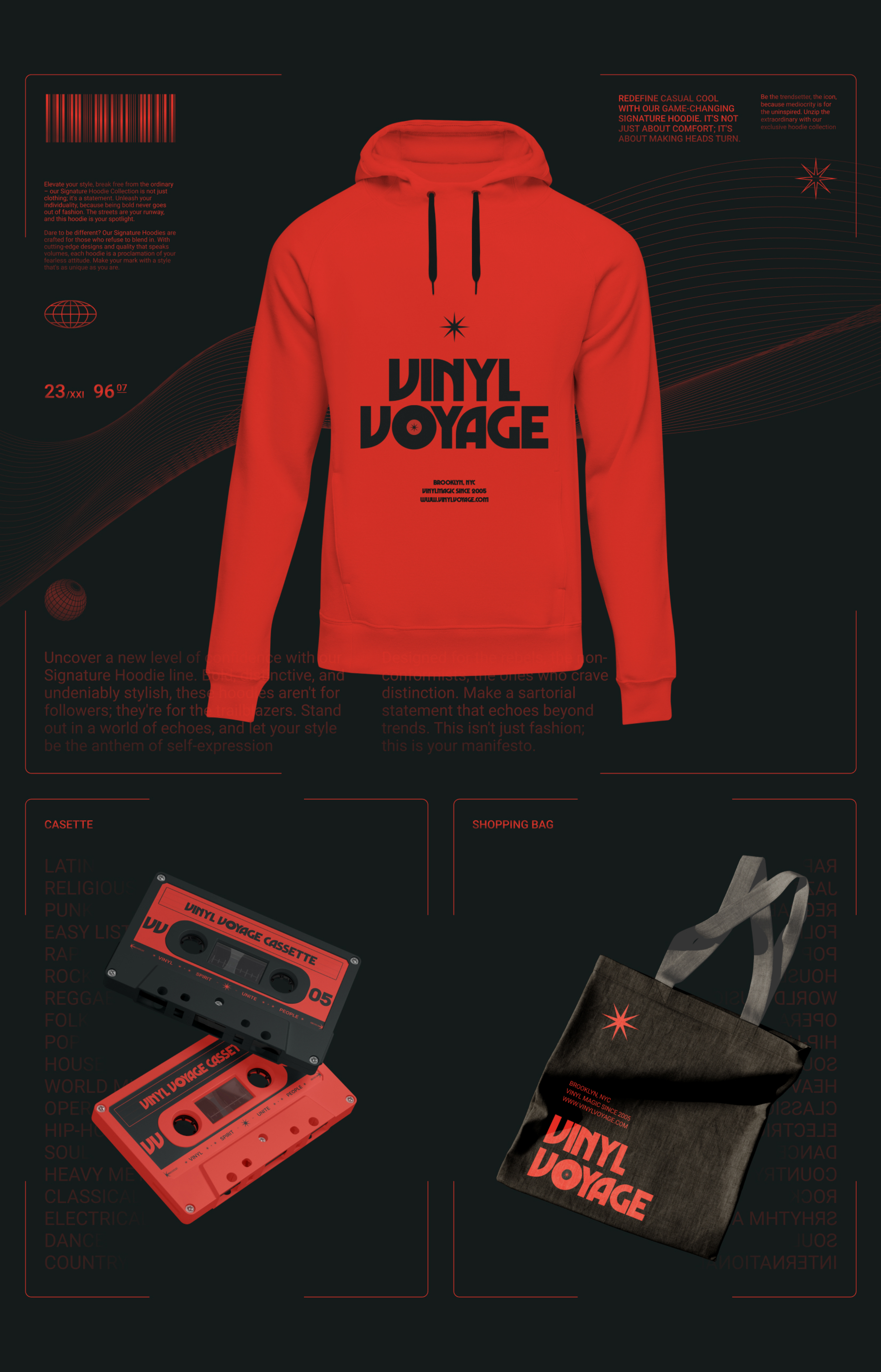 Vinyl Voyage — Изображение №13 — Интерфейсы, Брендинг на Dprofile